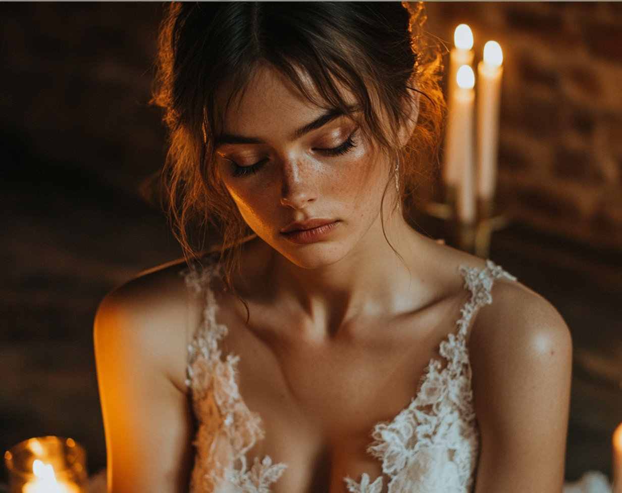Una novia trastornada | Fuente: Midjourney