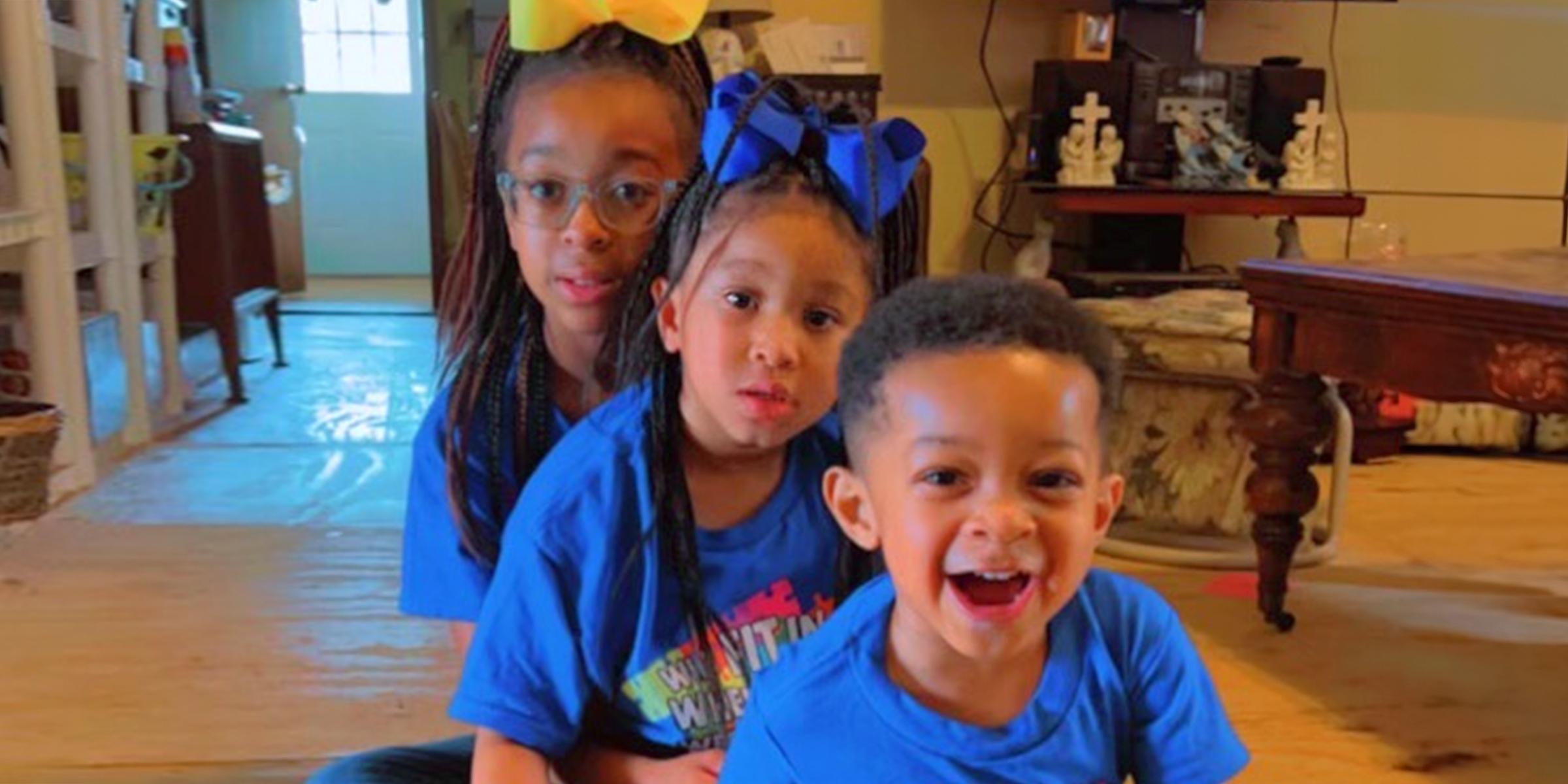 Cassidy, Harmony y Derrick | Fuente: Facebook/HerbertTaylorboyzTaylorJr.