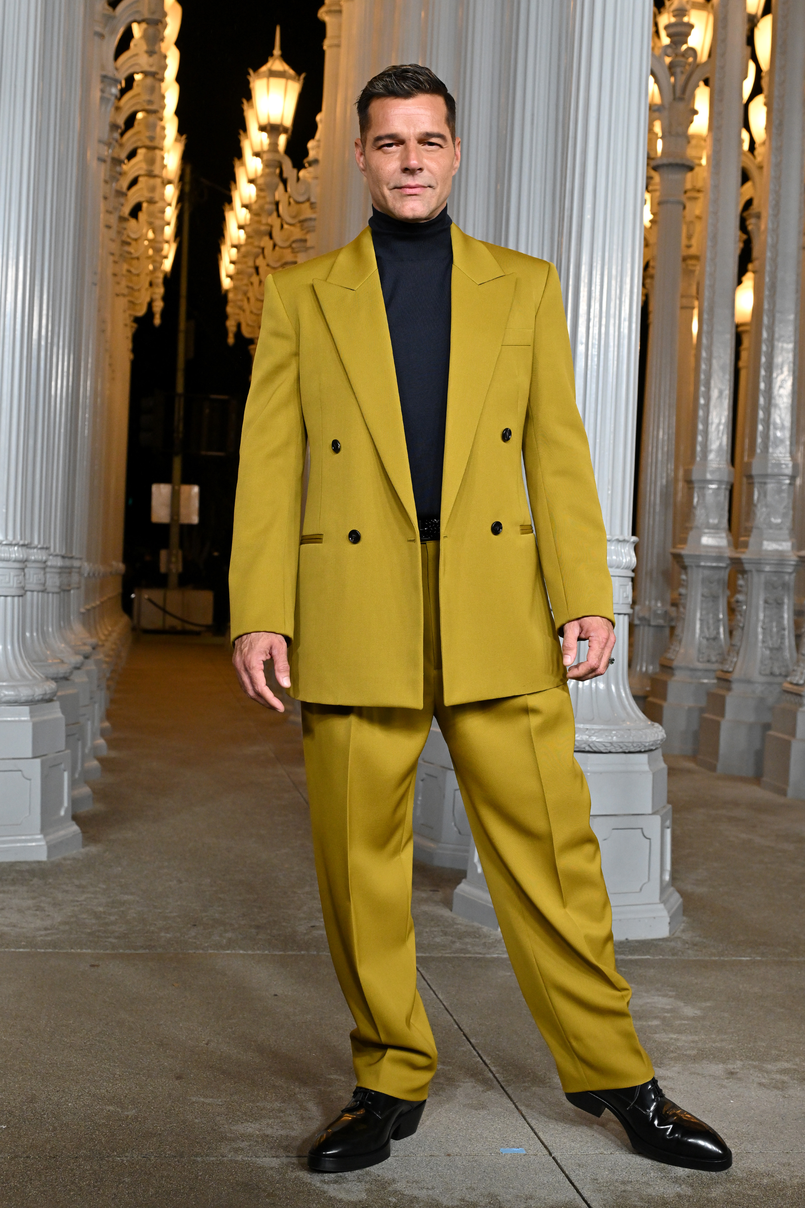 Ricky Martin en la Gala LACMA Art+Film el 2 de noviembre de 2024, en Los Ángeles, California | Fuente: Getty Images