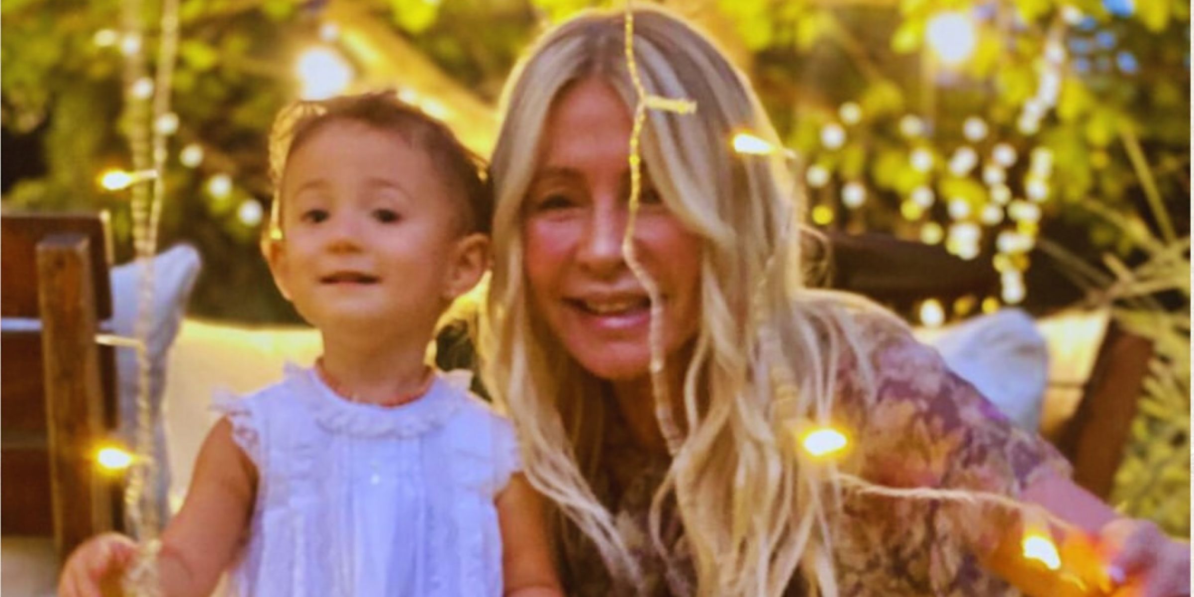 Cris Morena (der.) junto a su nieta fallecida, Mila | Fuente: Instagram/bycrismorena