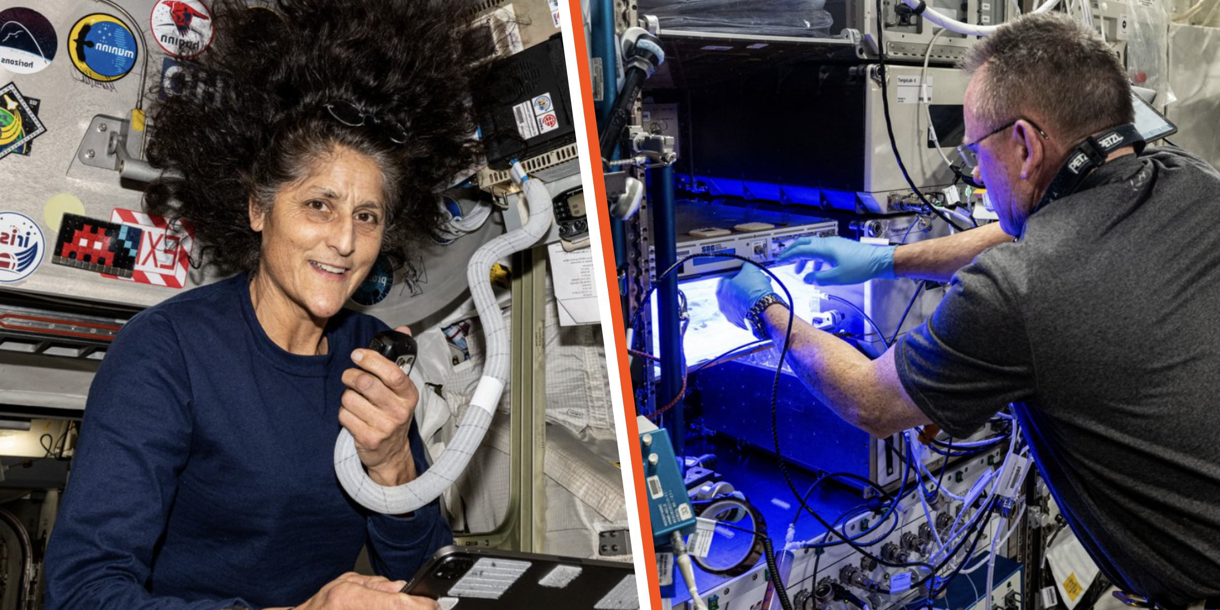 Suni Williams | Butch Wilmore | Fuente: X/NASA