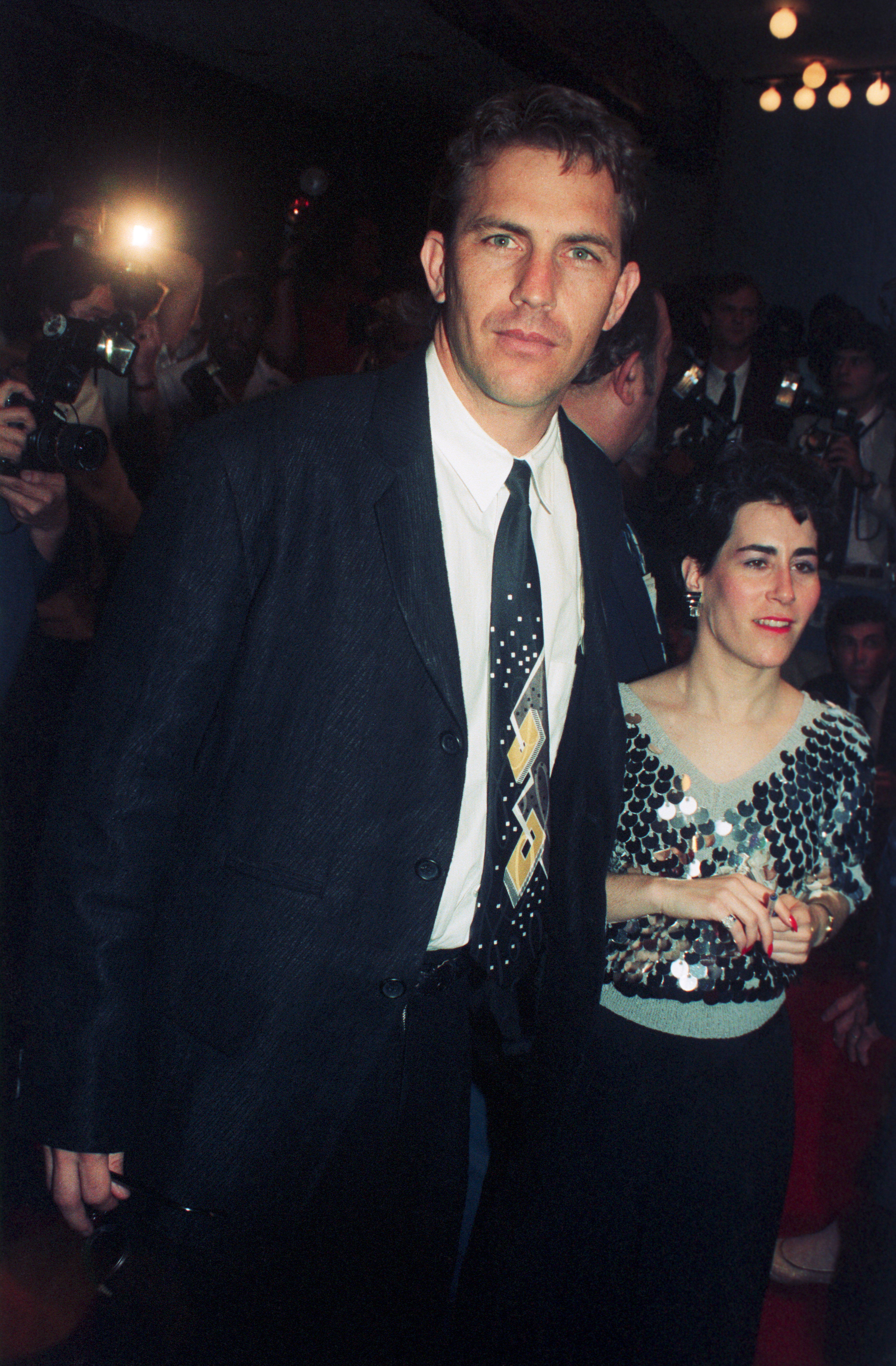 Kevin y Cindy Costner en Nueva York hacia 1980. | Fuente: Getty Images