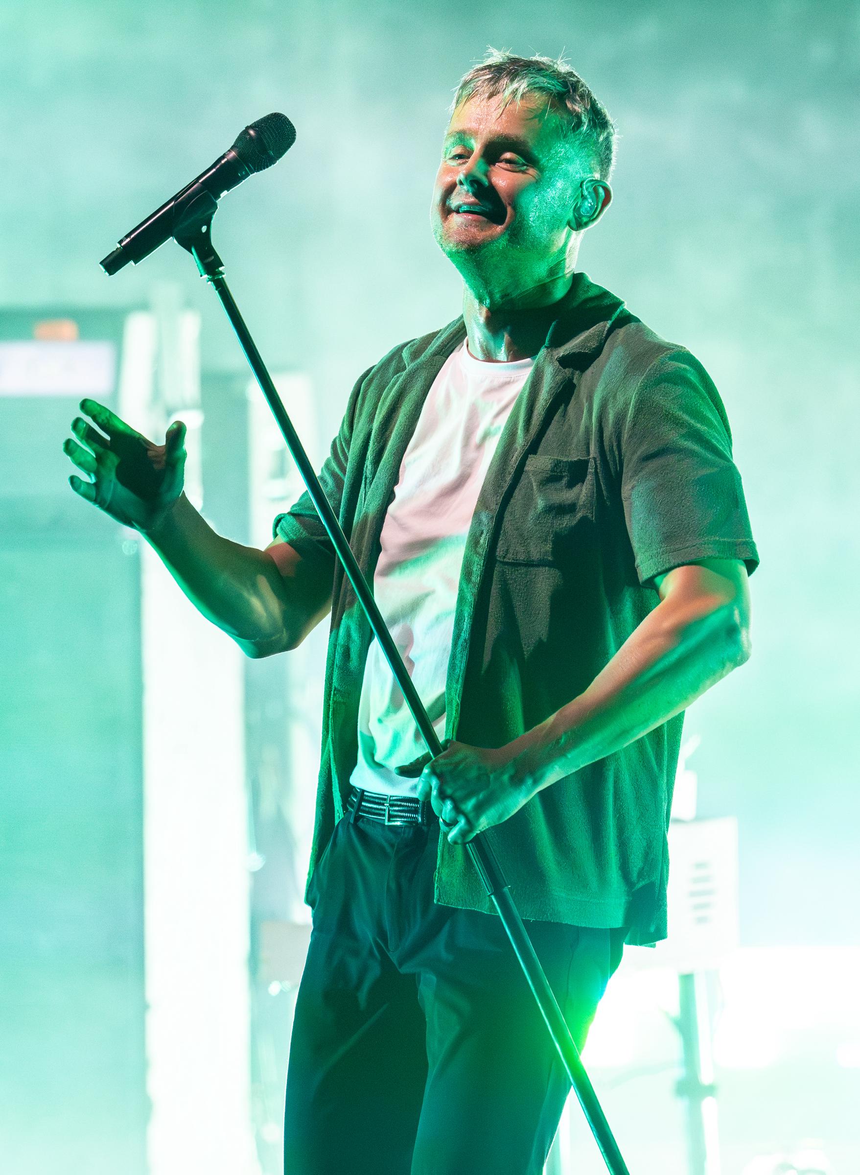 El rompecorazones de los 2000 actuando en el Greek Theatre el 4 de septiembre de 2024, en Berkeley, California. | Fuente: Getty Images