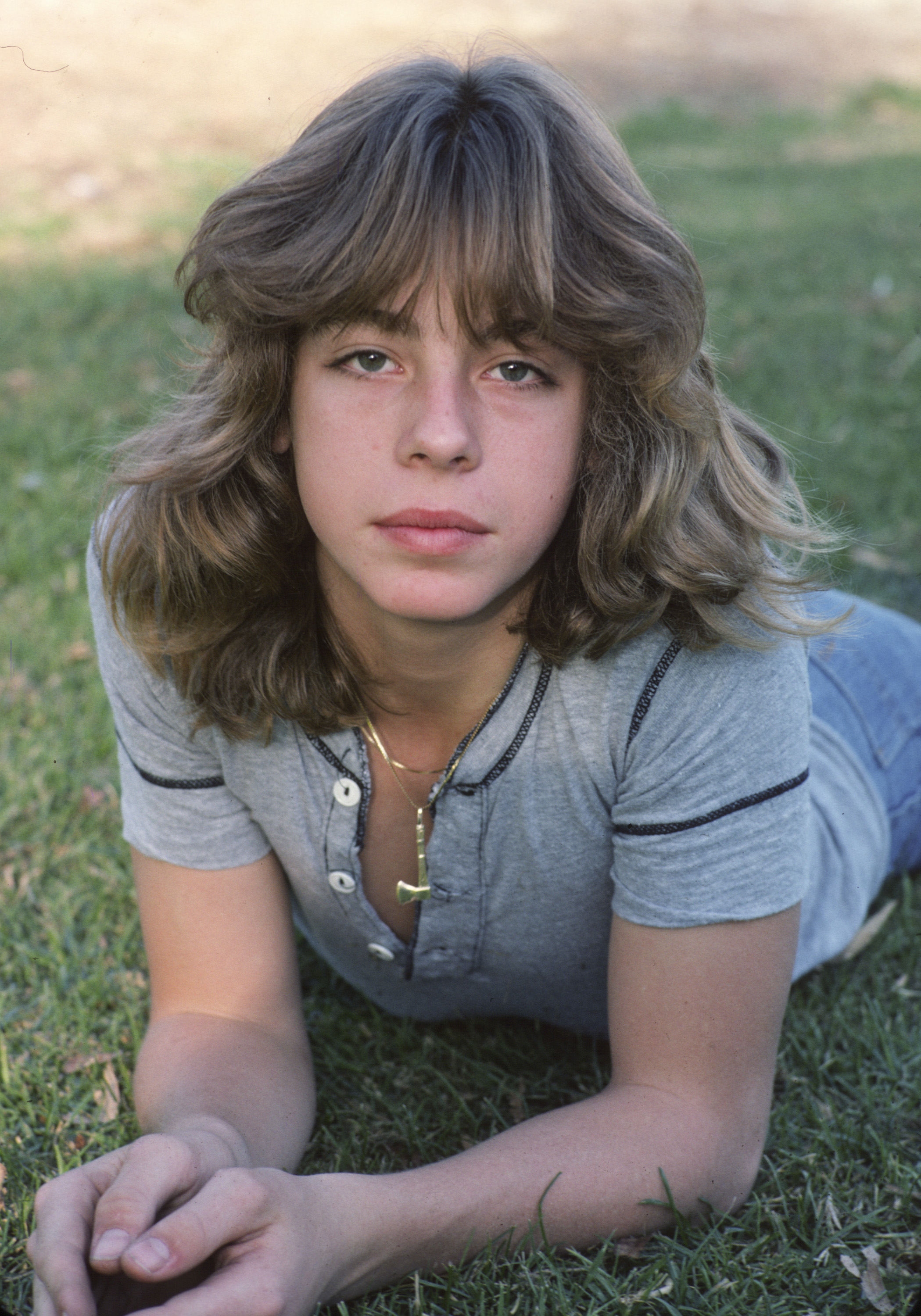 Leif Garrett en 1977 en el Music File Photos de Los Ángeles, California | Fuente: Getty Images