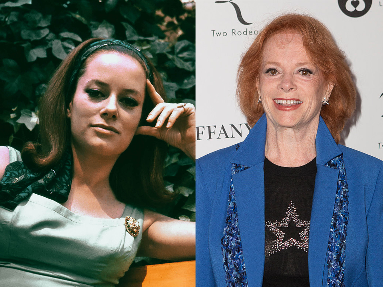 Luciana Paluzzi en 1960 | Luciana Paluzzi en 2016 | Fuente: Getty Images