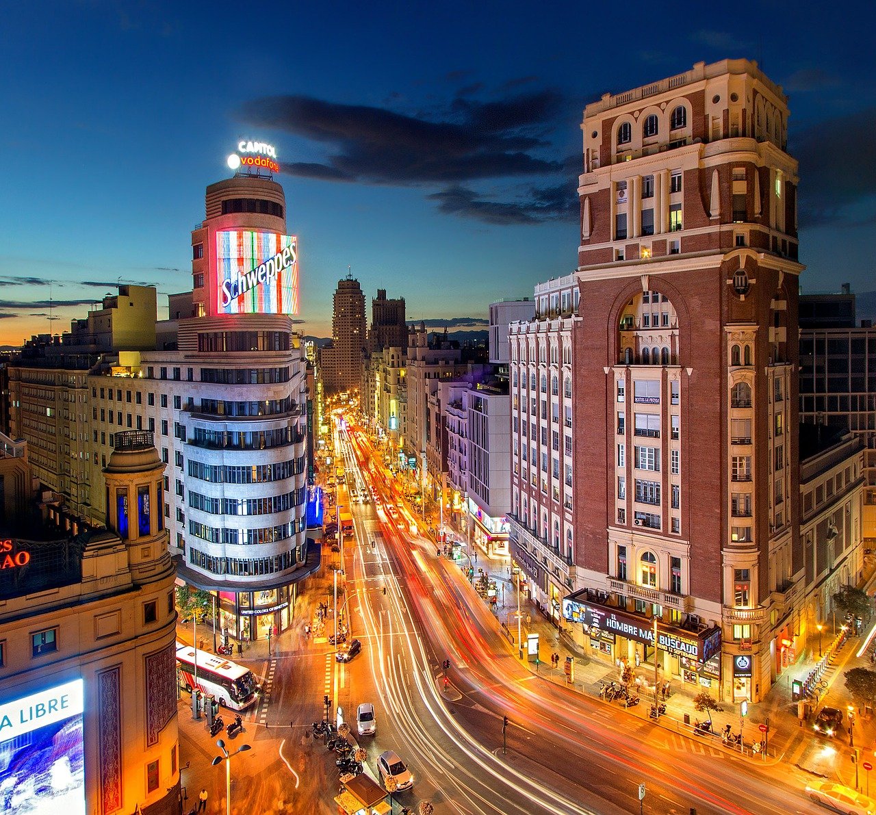 Vista de la ciudad de Madrid.| Foto: Pixabay