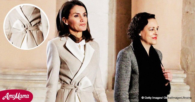 La reina Letizia luce más elegante que nunca gracias a su elección de abrigo