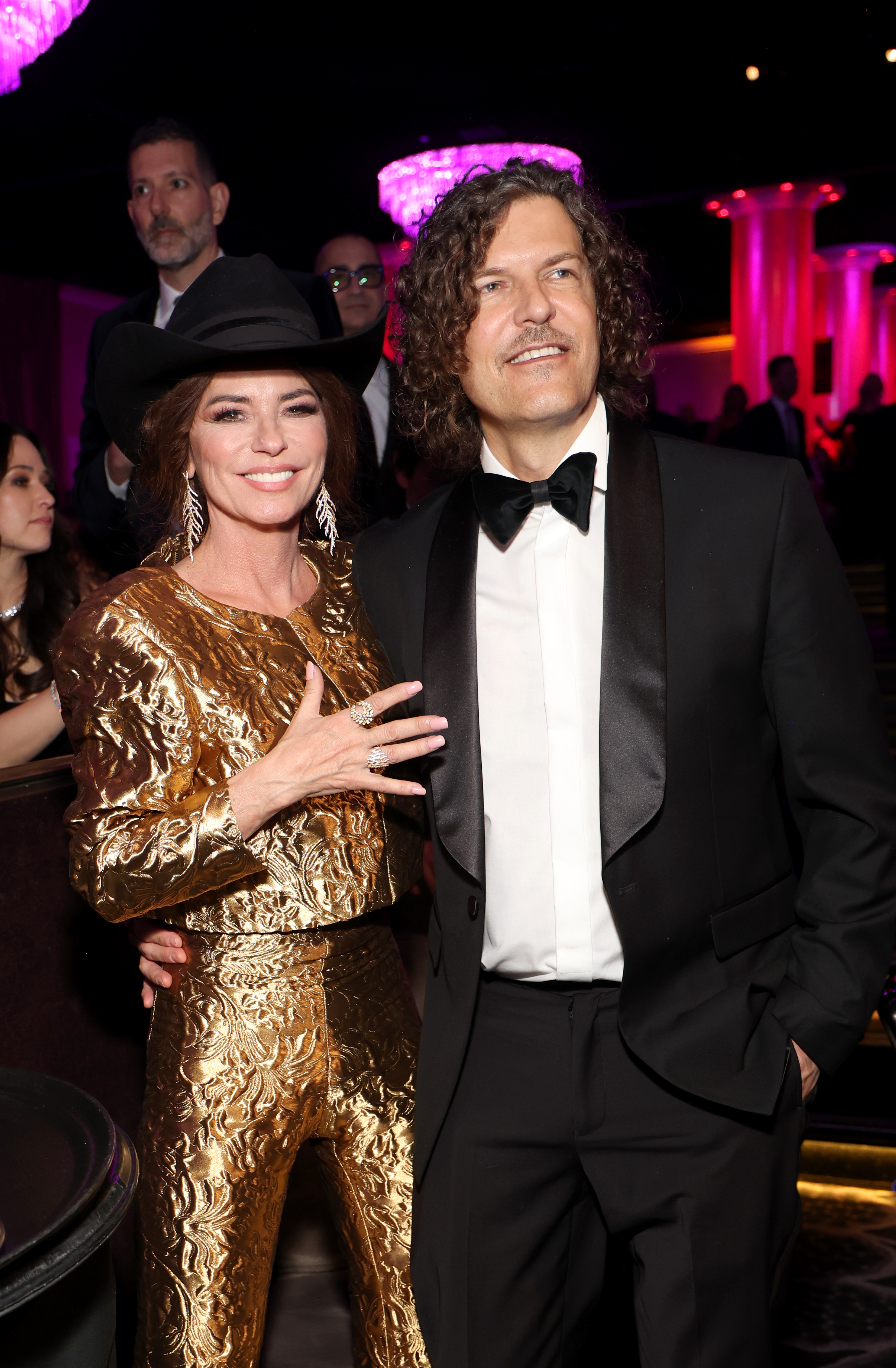 Shania Twain y Frédéric Thiébaud asisten a la Gala Pre-Grammy & Grammy Salute en The Beverly Hilton el 3 de febrero de 2024 en Los Ángeles, California | Fuente: Getty Images