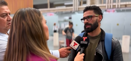 Iván González, padre de Gerónimo, viajó desde Colombia a México para ver a su hijo que se recupera de las heridas sufridas en el ataque en las pirámides. | Fuente: Instagram/noticiastelemundo.