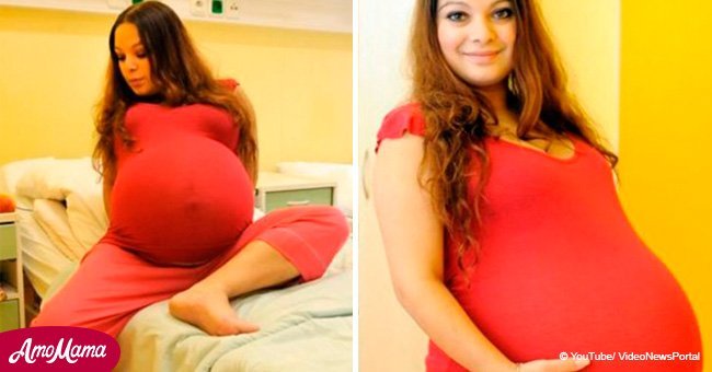 Mamá con barriga gigante se hizo ultrasonido y recibió resultados inesperados