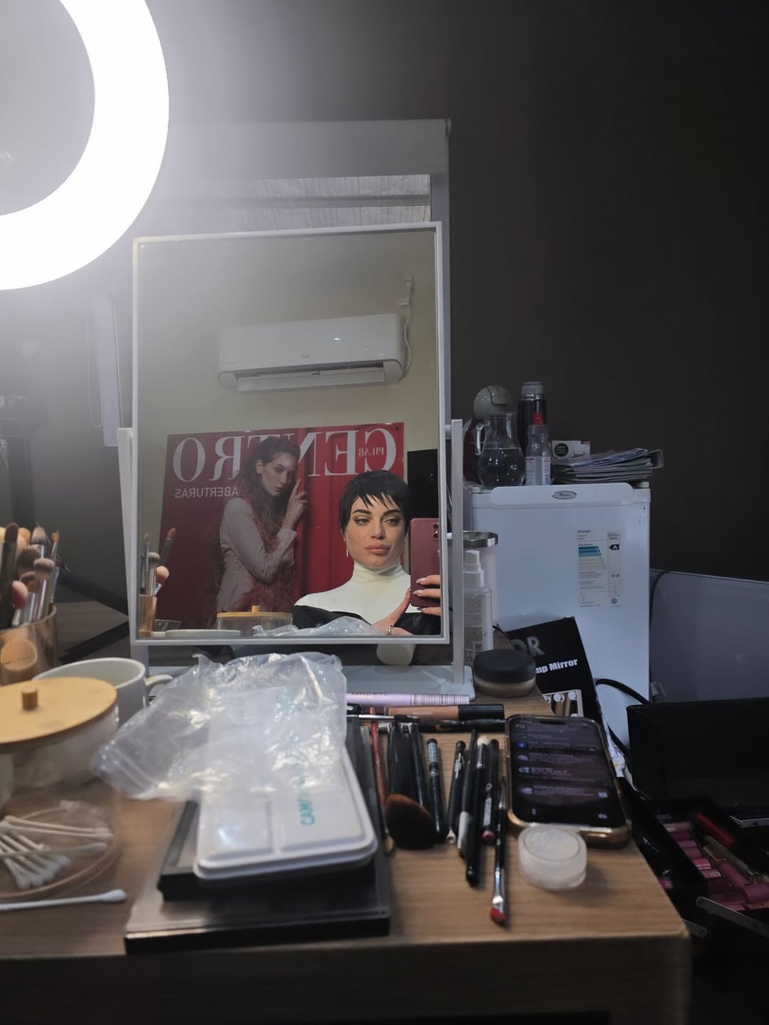 Emilia Attias se prepara para su producción | Fuente: Instagram/emilia_att