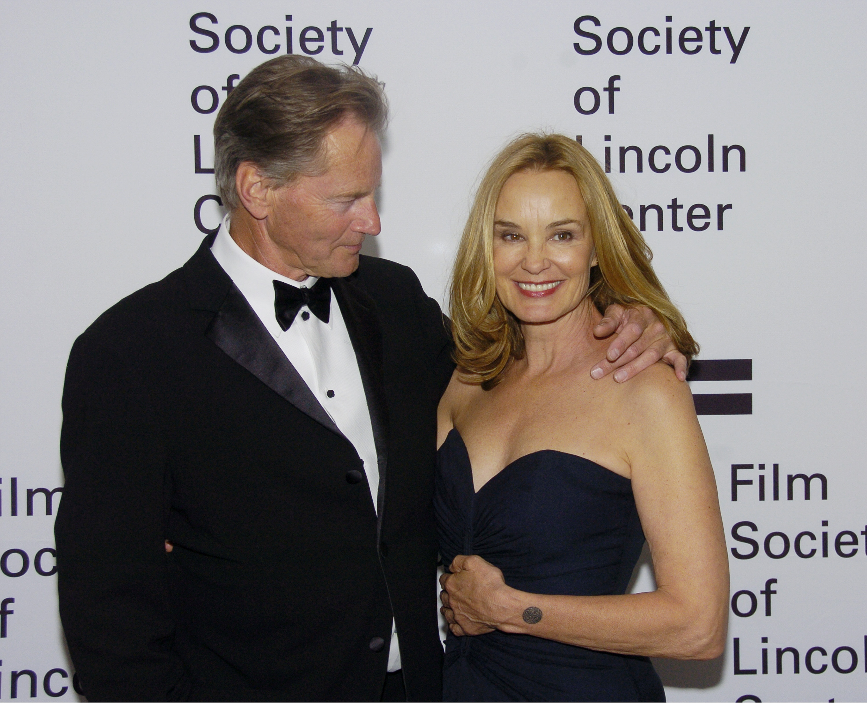 Jessica Lange y Sam Shepard en el Avery Fisher Hall, donde ella fue homenajeada por la Sociedad Cinematográfica del Lincoln Center en 2006 | Fuente: Getty Images