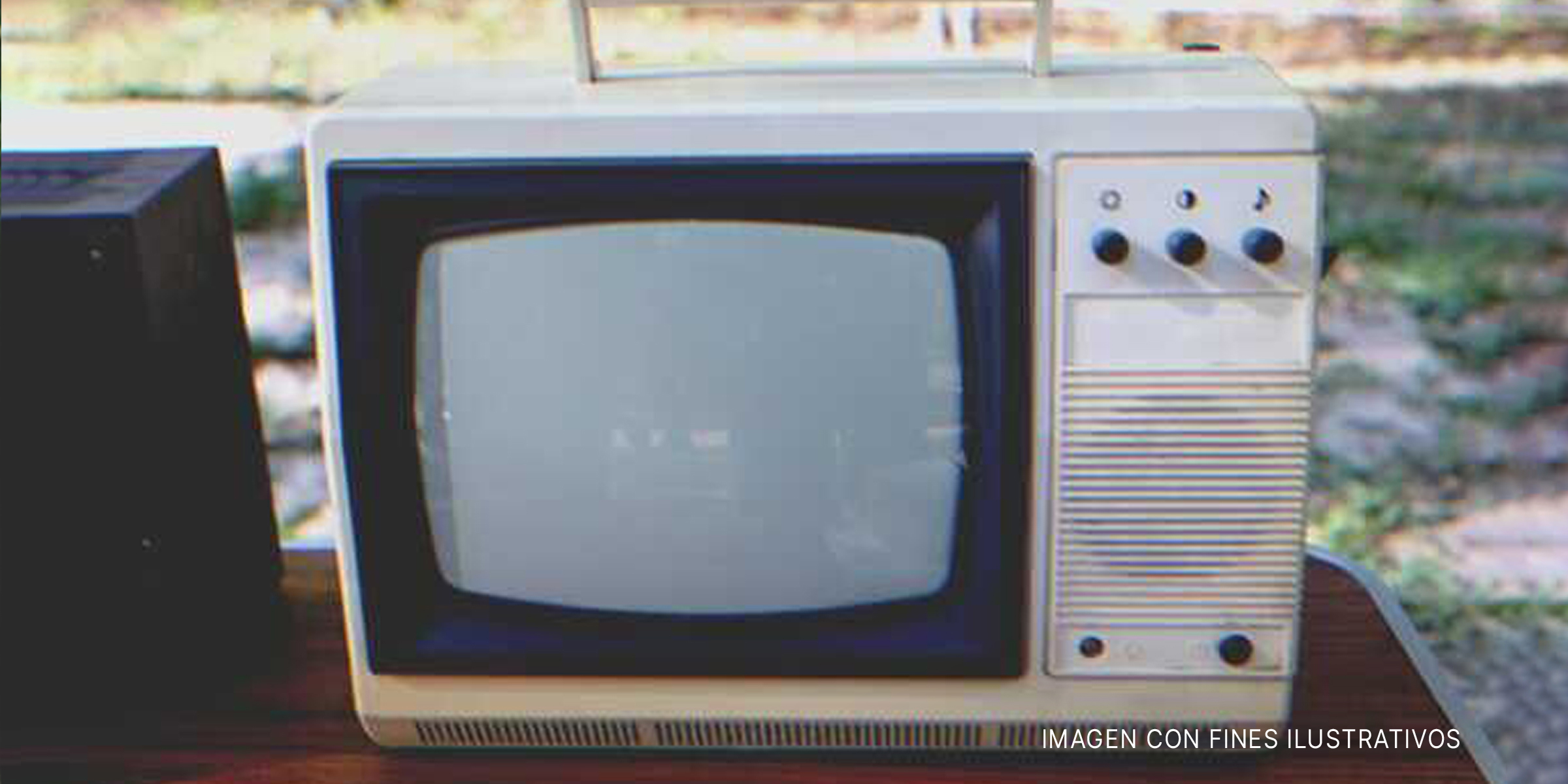 Un televisor antiguo. | Fuente: Shutterstock