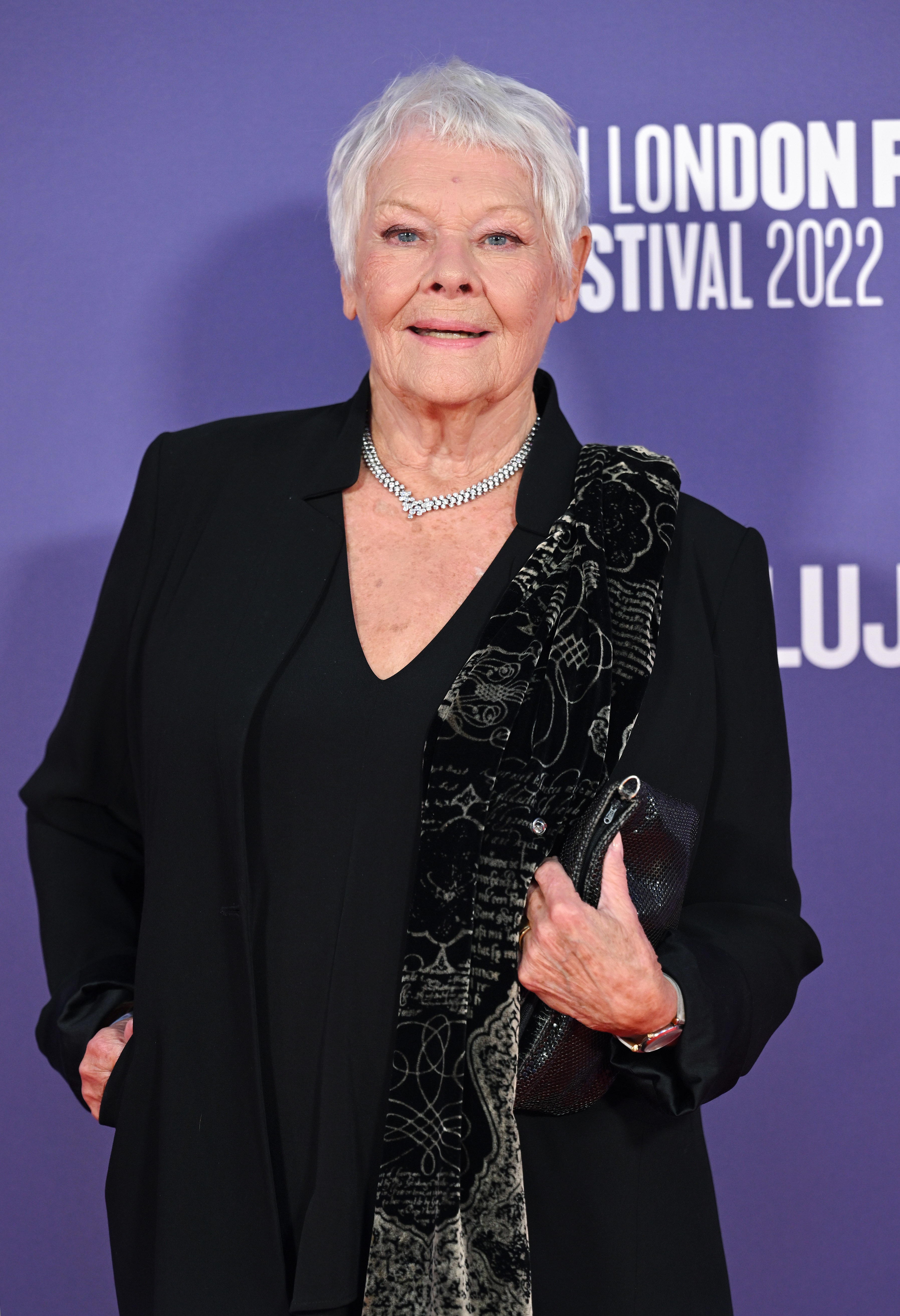 Dame Judi Dench asiste al estreno europeo de "Allelujah" durante la 66ª edición del BFI London Film Festival en Londres, Inglaterra, el 9 de octubre de 2022. | Fuente: Getty Images