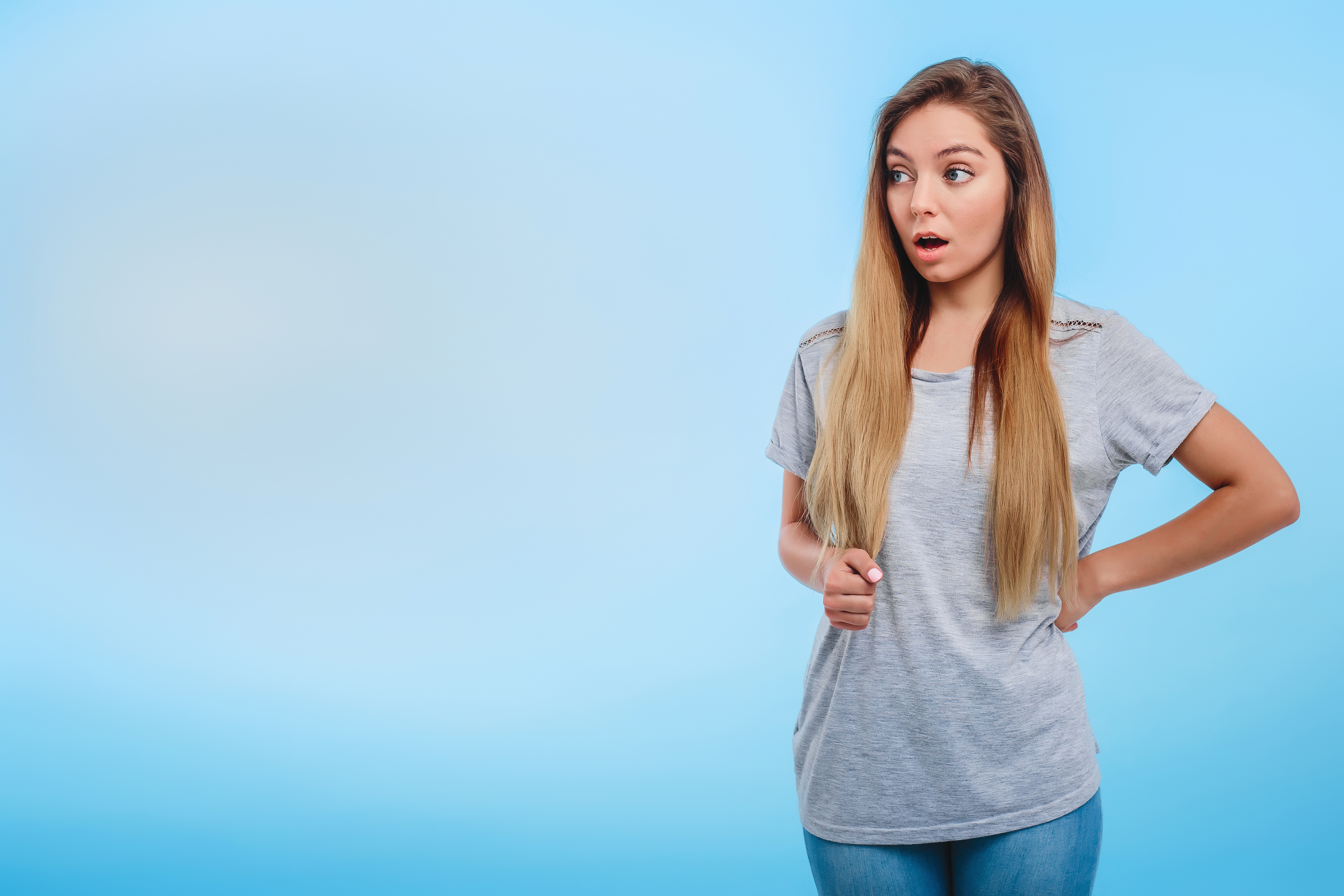 Mujer con cara de sorpresa | Foto: Shutterstock