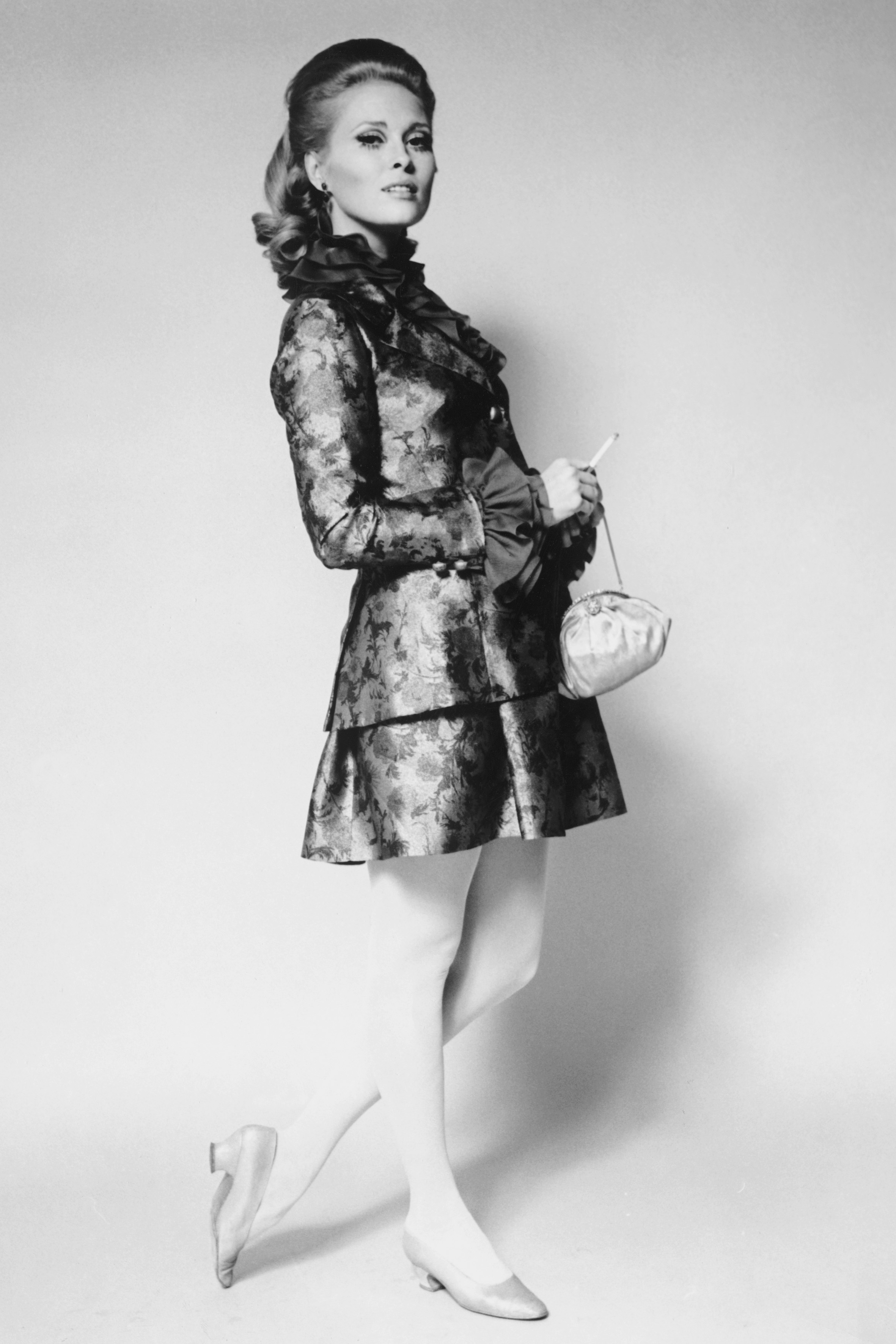Faye Dunaway fotografiada el 1 de febrero de 1968 | Foto: Getty Images