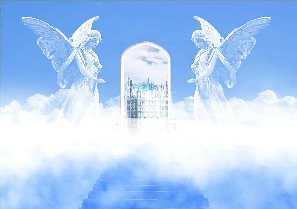 Representación de las puertas del Cielo. | Foto: Pixabay