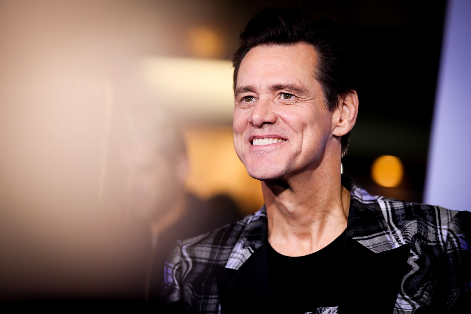 Jim Carrey en la proyección especial de "Sonic The Hedgehog" el 12 de febrero de 2020, en Westwood, California. | Fuente: Getty Images