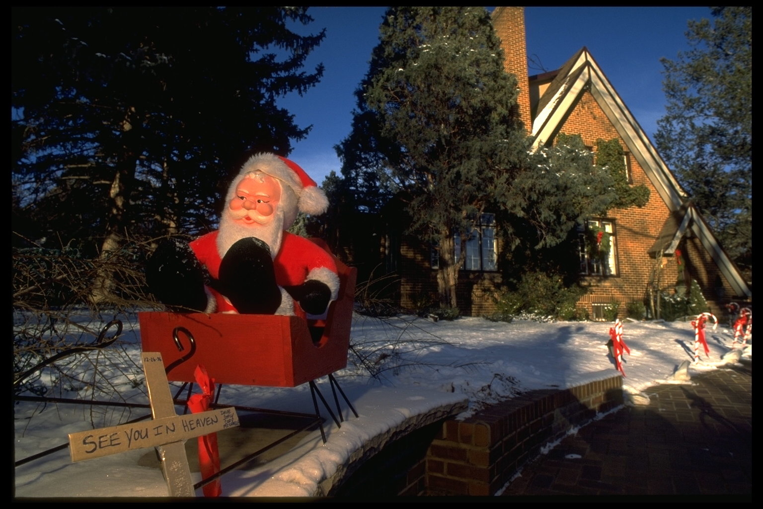 La residencia de los Ramsey fotografiada el 7 de enero de 1997 | Fuente: Getty Images