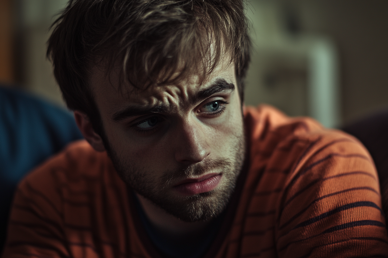 Un hombre disgustado | Fuente: Midjourney