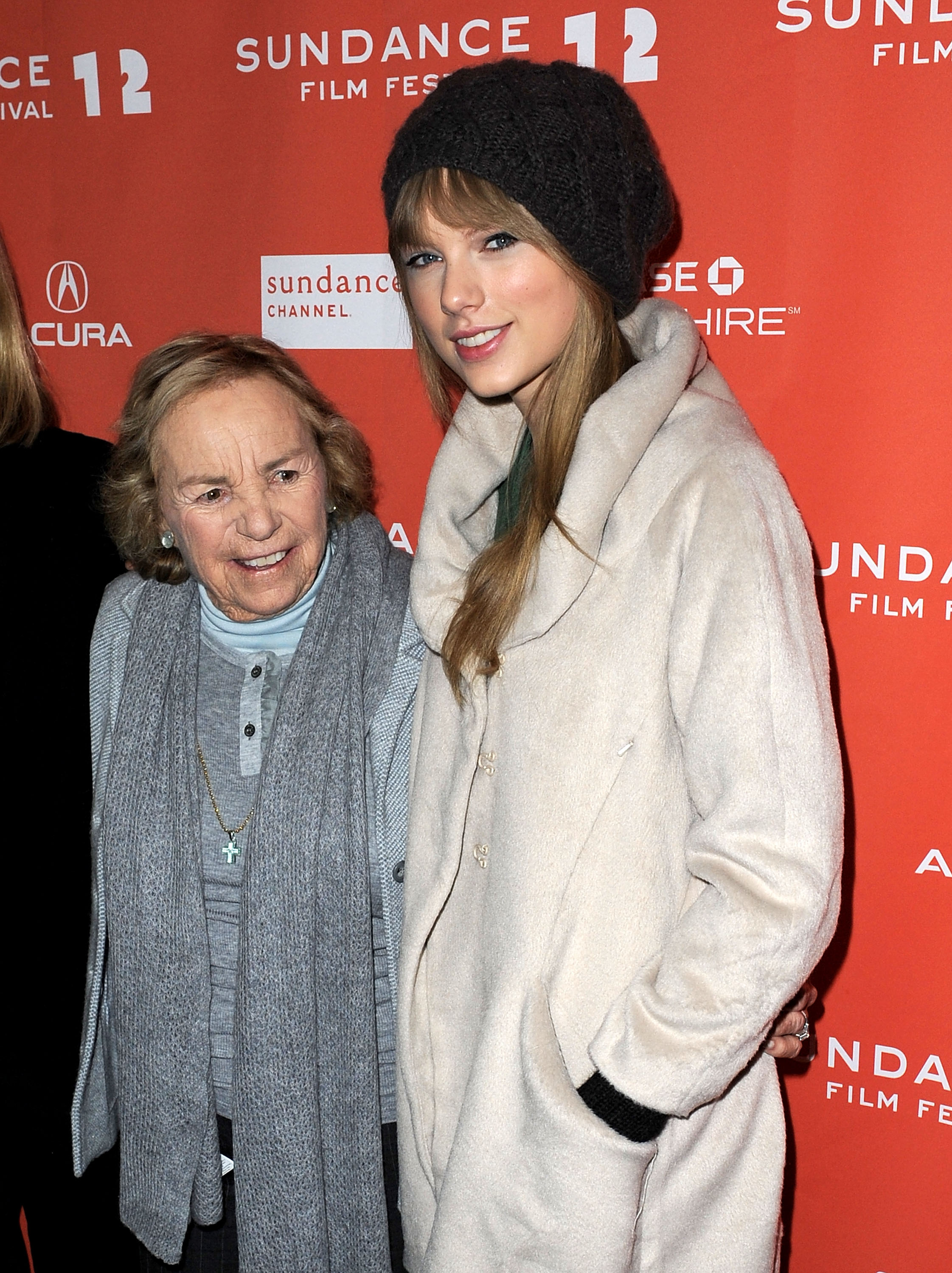 Ethel Kennedy y Taylor Swift en el estreno de "Ethel" durante el Festival de Cine de Sundance 2012 en Park City, Utah, el 20 de enero de 2012 | Fuente: Getty Images