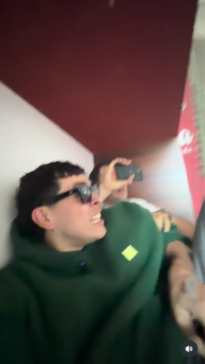 Video del influencer José Gallego al momento del terremoto. | Foto: instagram.com/soy_gallego