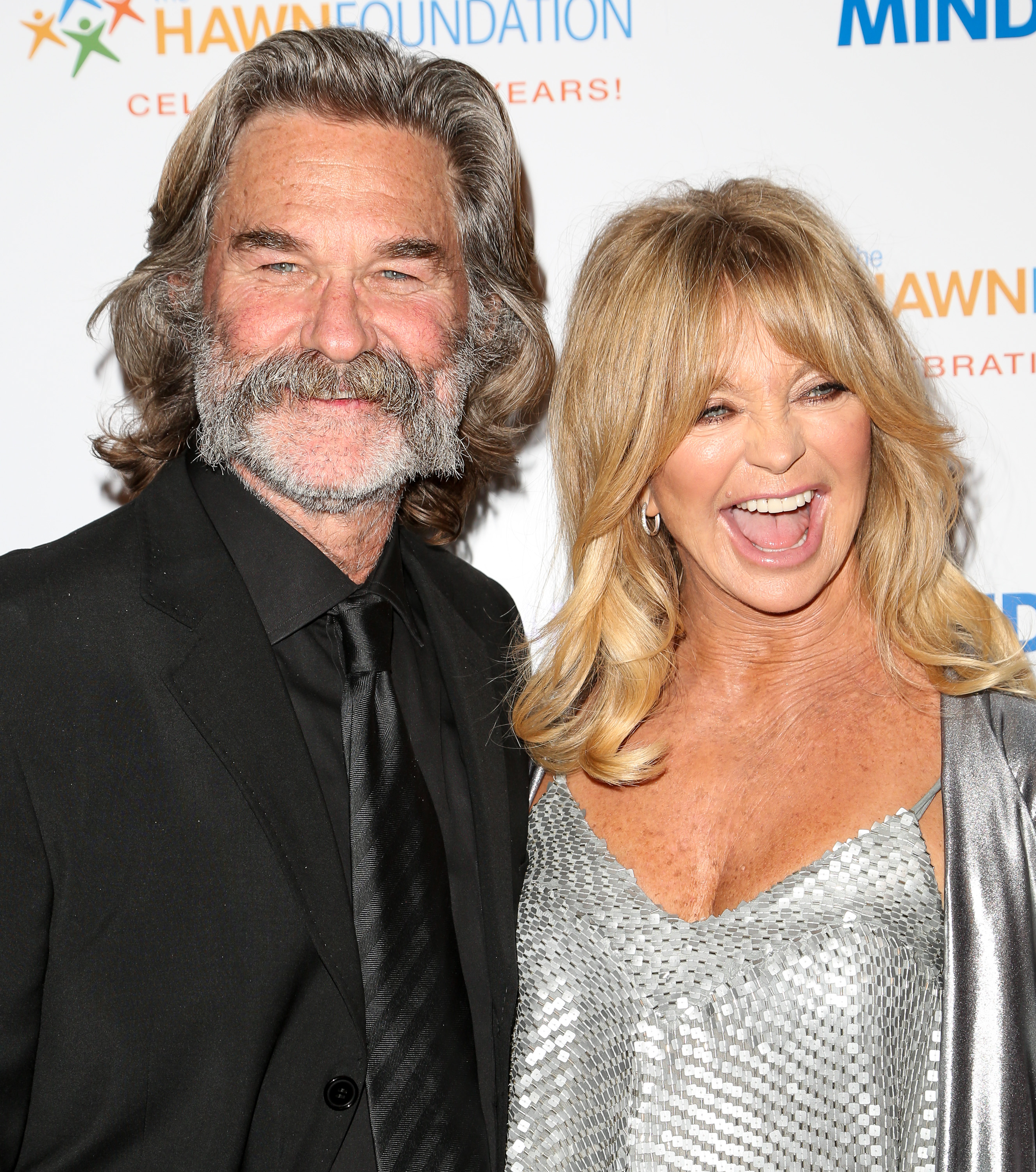 Kurt Russell y Goldie Hawn asisten al primer evento de Goldie 'Love In For Kids' en Beverly Hills, California, el 21 de noviembre de 2014 | Fuente: Getty Images