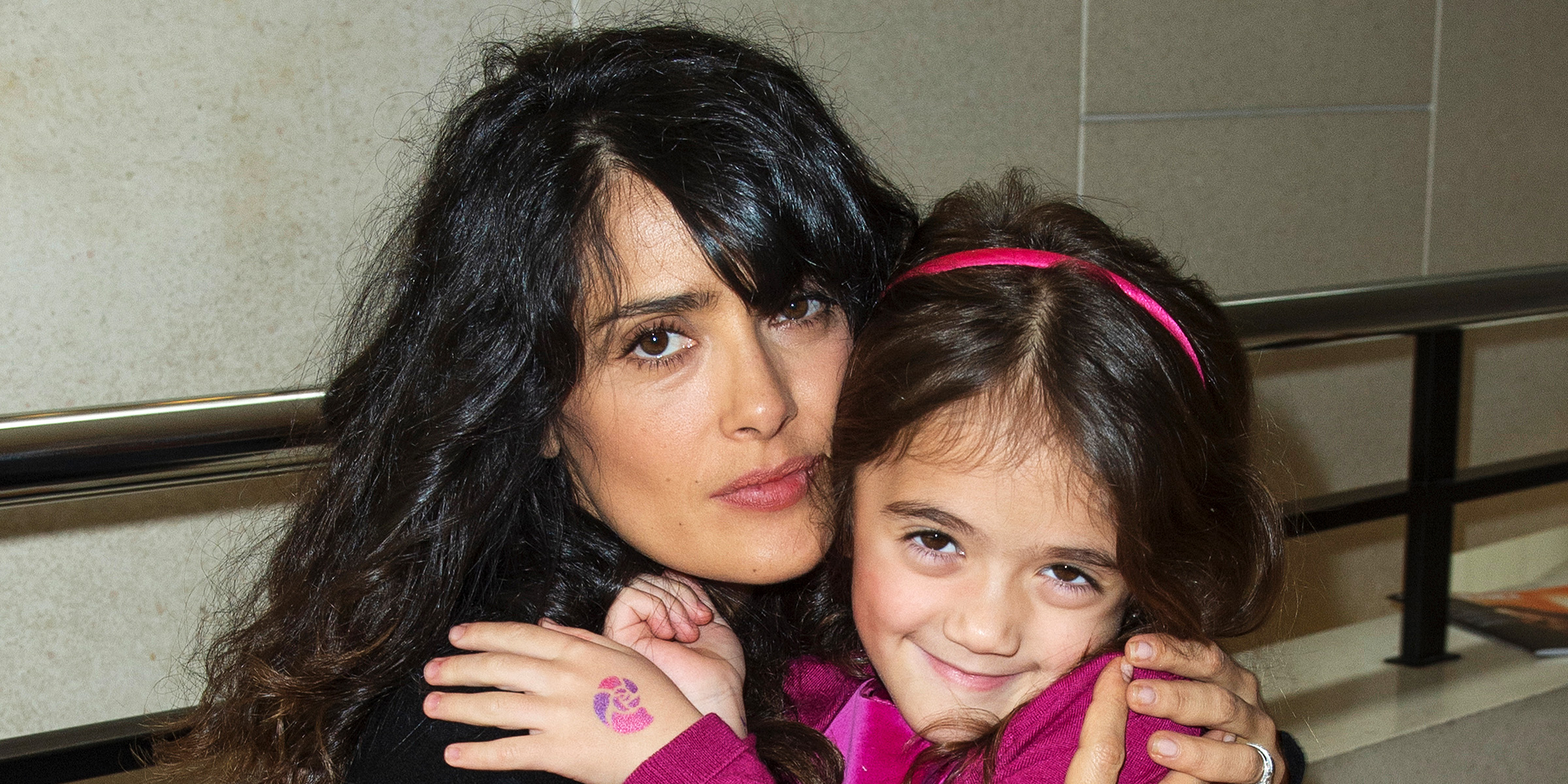 Salma Hayek y su hija Valentina | Fuente: Getty Images