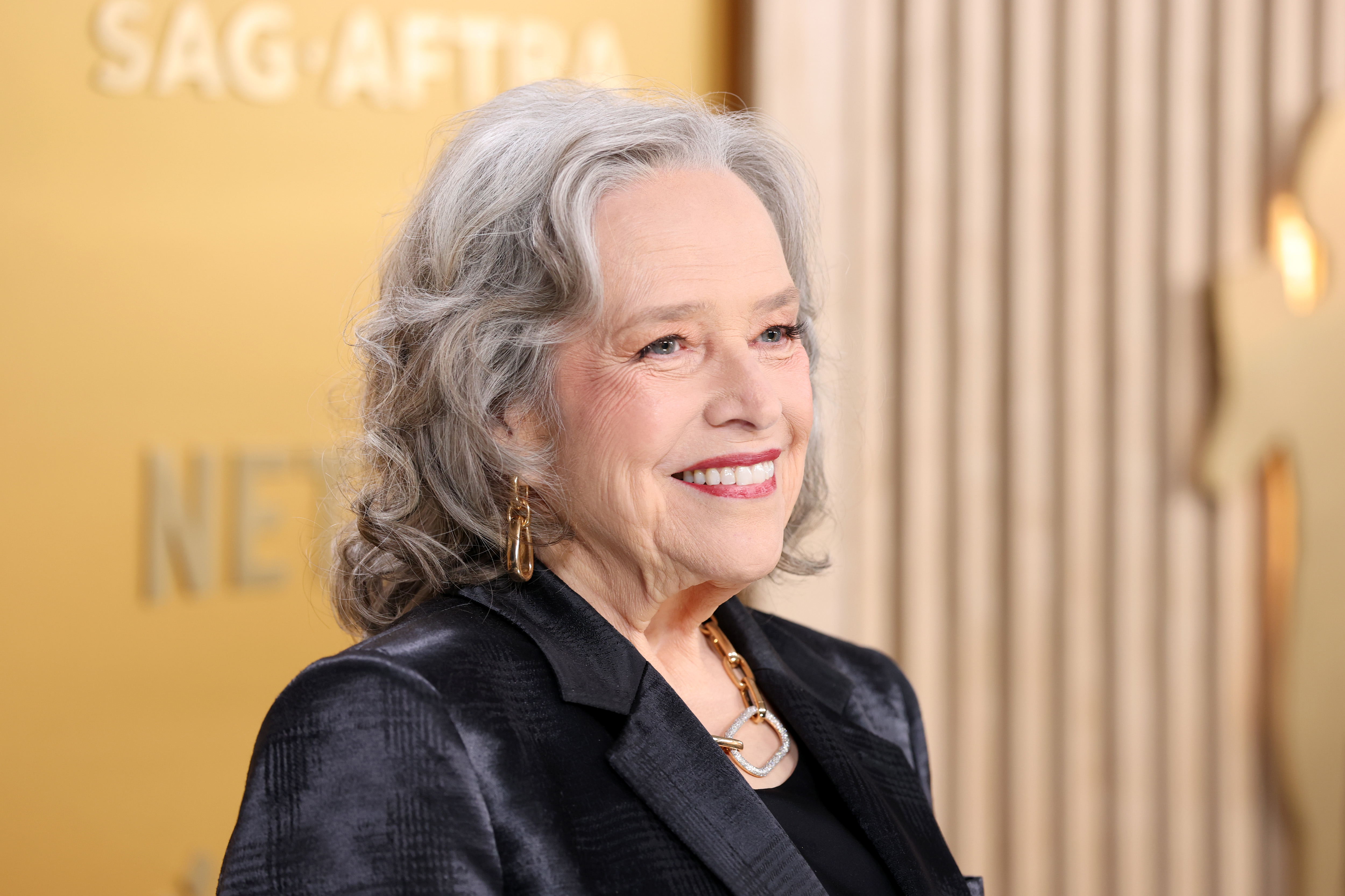 Kathy Bates en los 31º Premios Anuales del Sindicato de Actores en Los Ángeles, California, el 23 de febrero de 2025 | Fuente: Getty Images