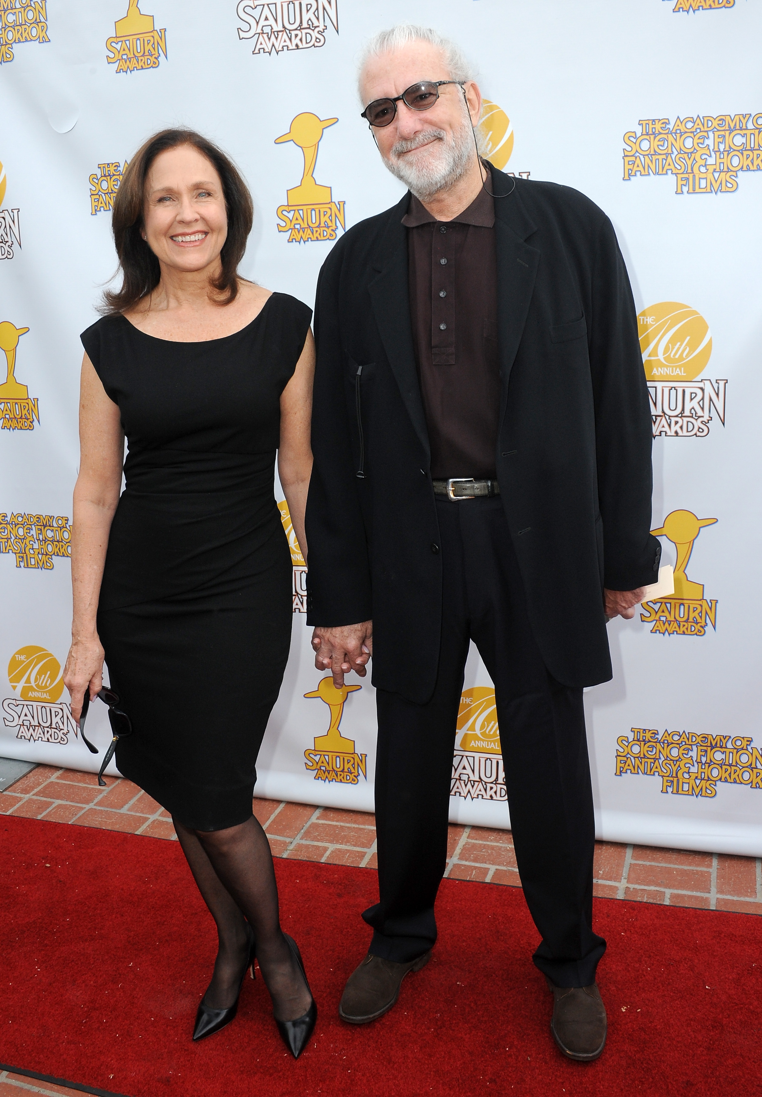 Erin Gray y Richard Hissong llegan a la 40ª edición de los Premios Saturn el 26 de junio de 2014, en Burbank, California. | Fuente: Getty Images