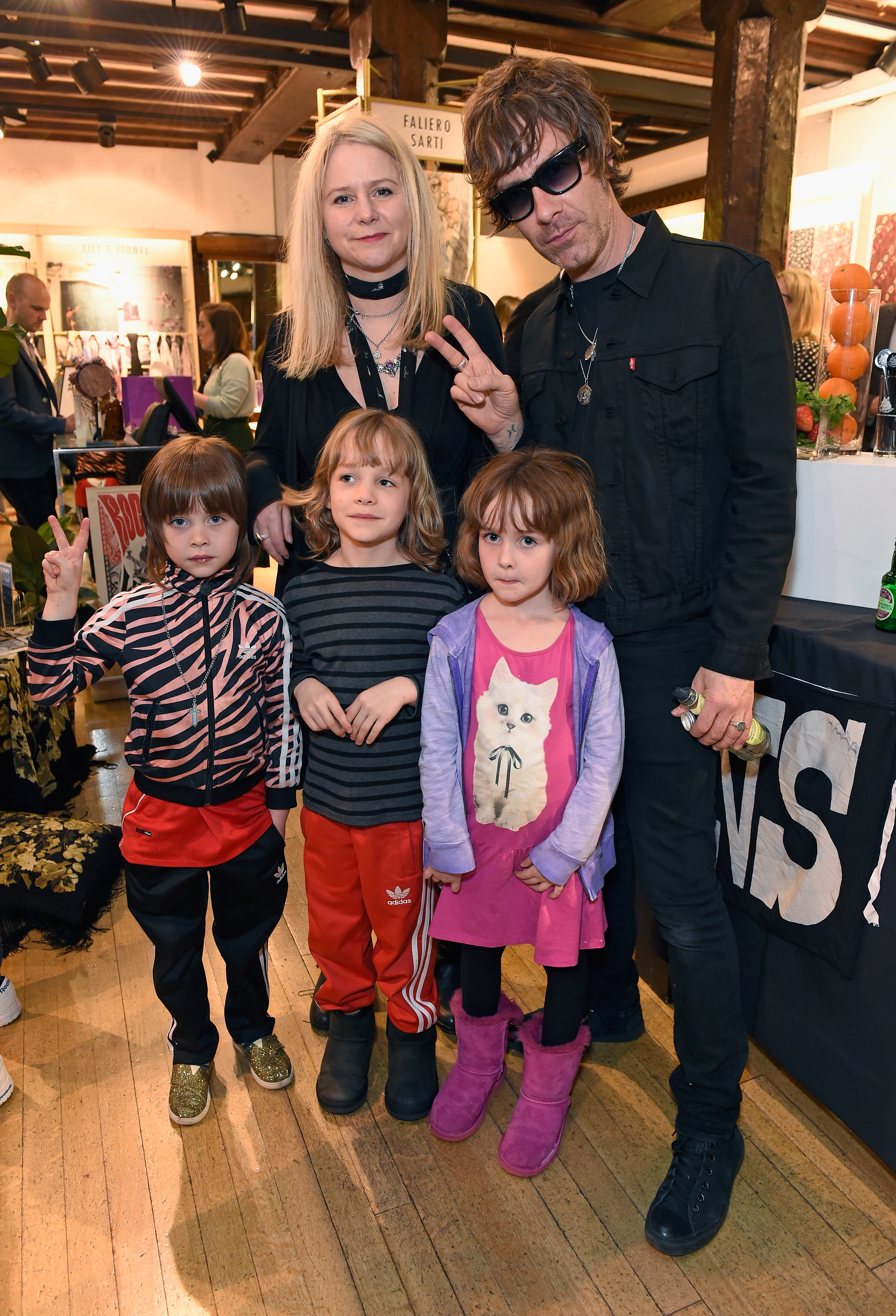 Lee Starkey, Jay, Smokey, Jackamo y Ruby Tiger Mehler en el evento Rockins Happening el 1 de junio de 2016, en Londres, Inglaterra | Fuente: Getty Images