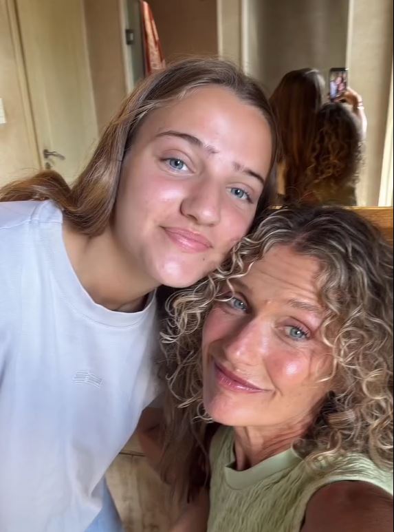 María Inés junto a su madre, Maru Botana | Fuente: Instagram/marubotanaok