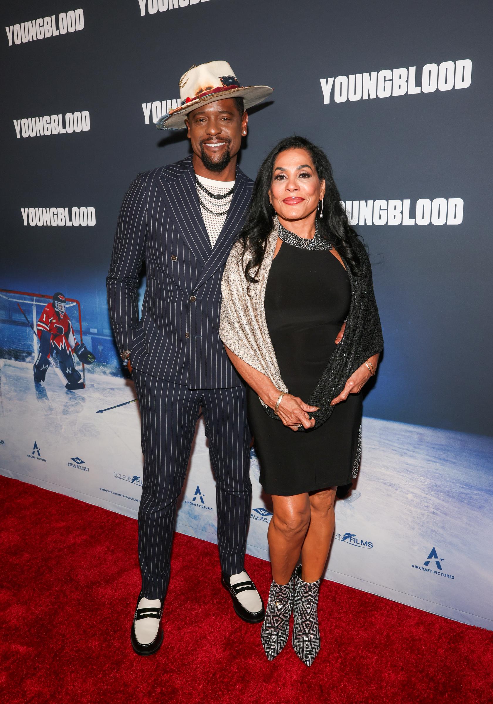 Blair Underwood y Josie Hart en la proyección de "Youngblood" en Culver City, California, el 3 de marzo de 2026. | Fuente: Getty Images