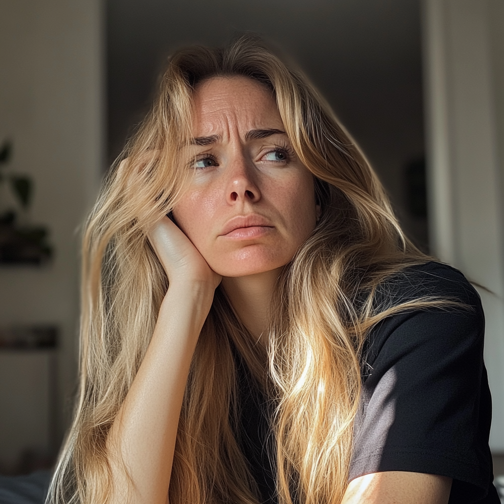 Una mujer disgustada | Fuente: Midjourney