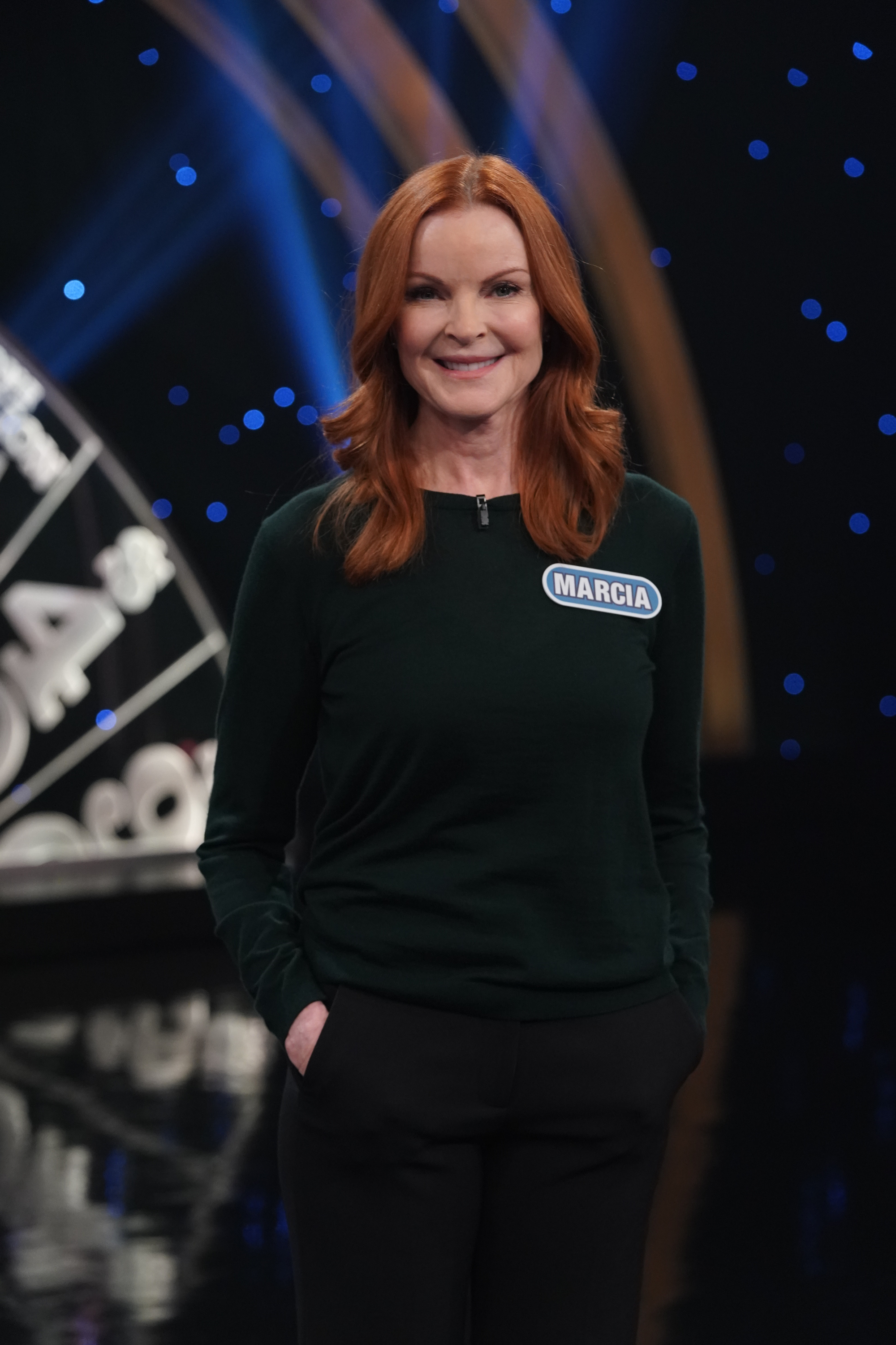 Marcia Cross en "Celebrity Wheel of Fortune" el 30 de diciembre de 2021. | Fuente: Getty Images