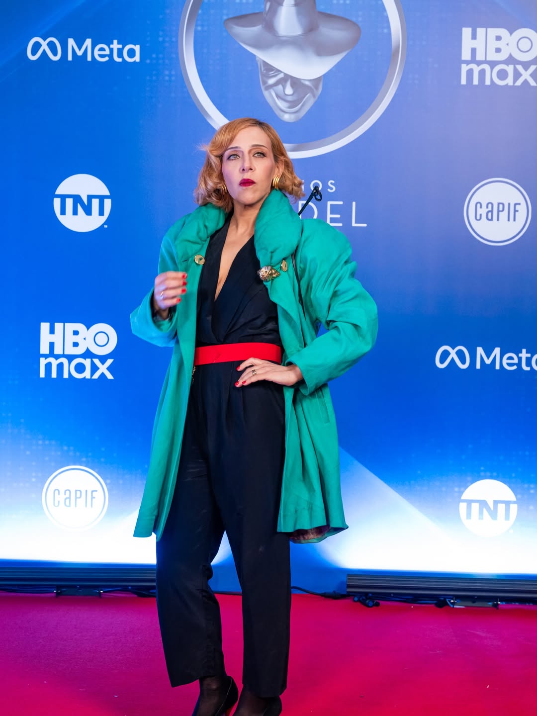 Juliana Gattas en la alfombra roja de los Premios Gardel 2026 | Fuente: Instagram/revistacaras