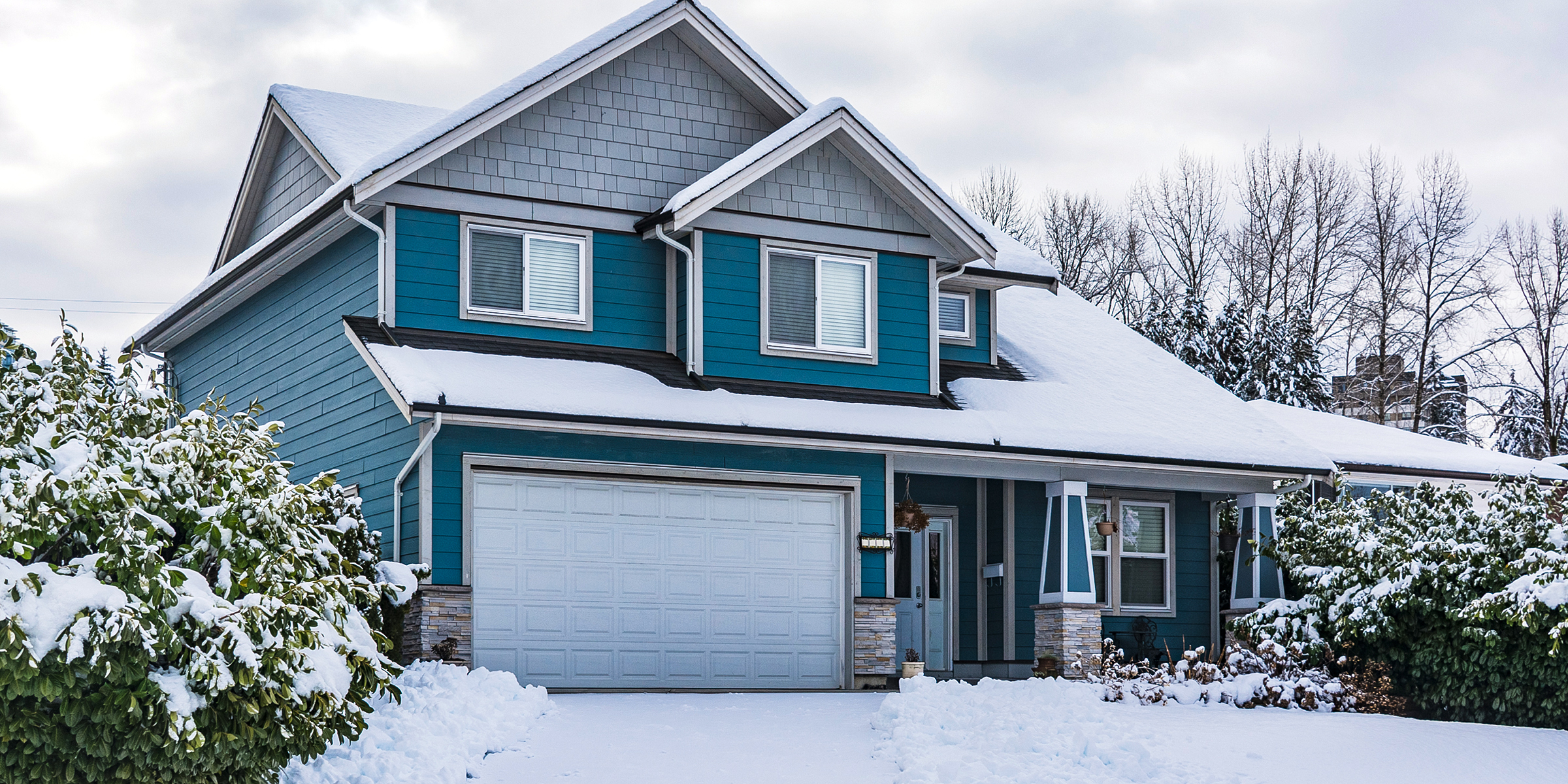 Una casa pintoresca en invierno | Fuente: Shutterstock