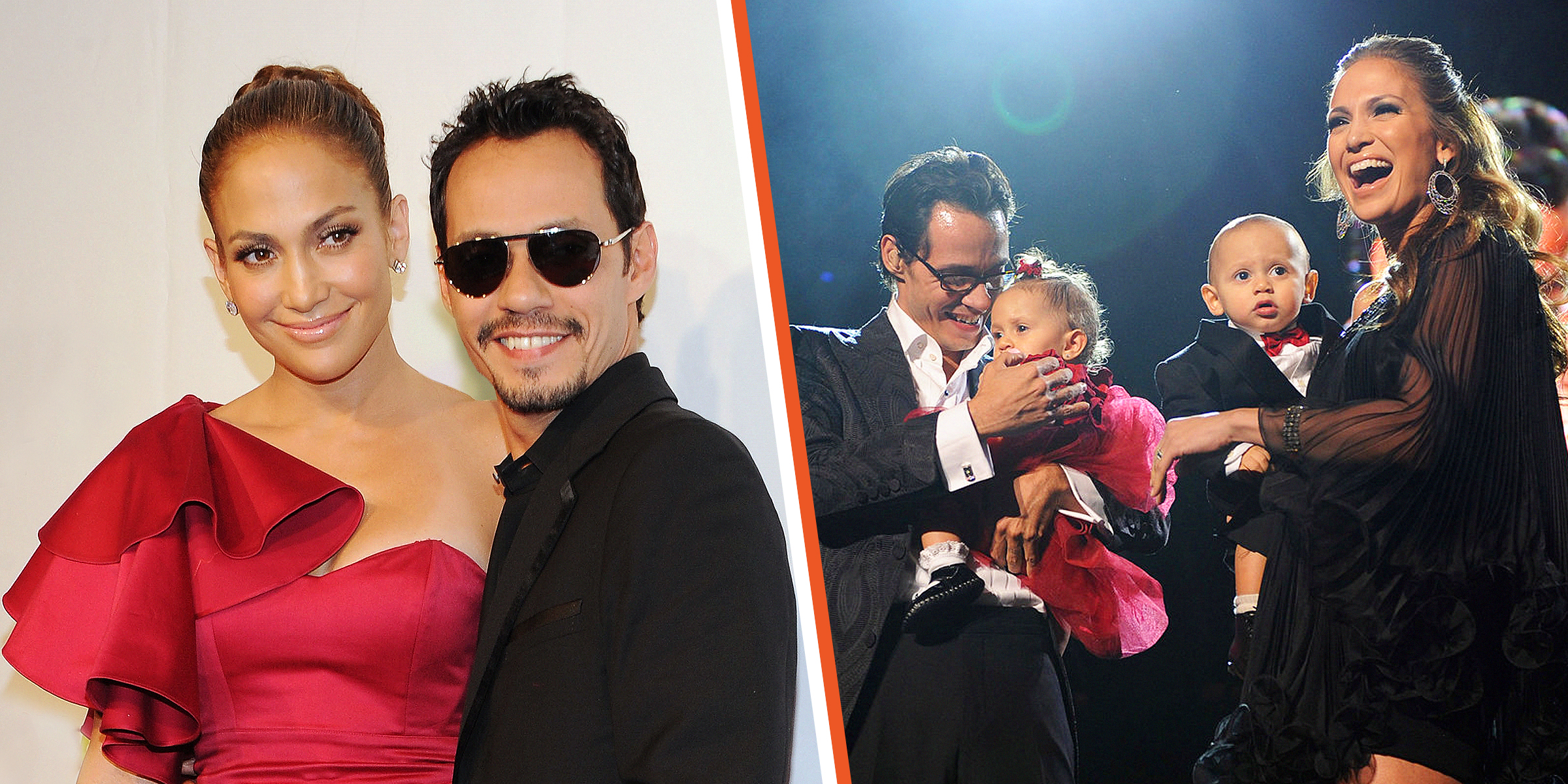 Jennifer Lopez y Marc Anthony | Jennifer Lopez, Marc Anthony y sus hijos | Foto: Getty Images