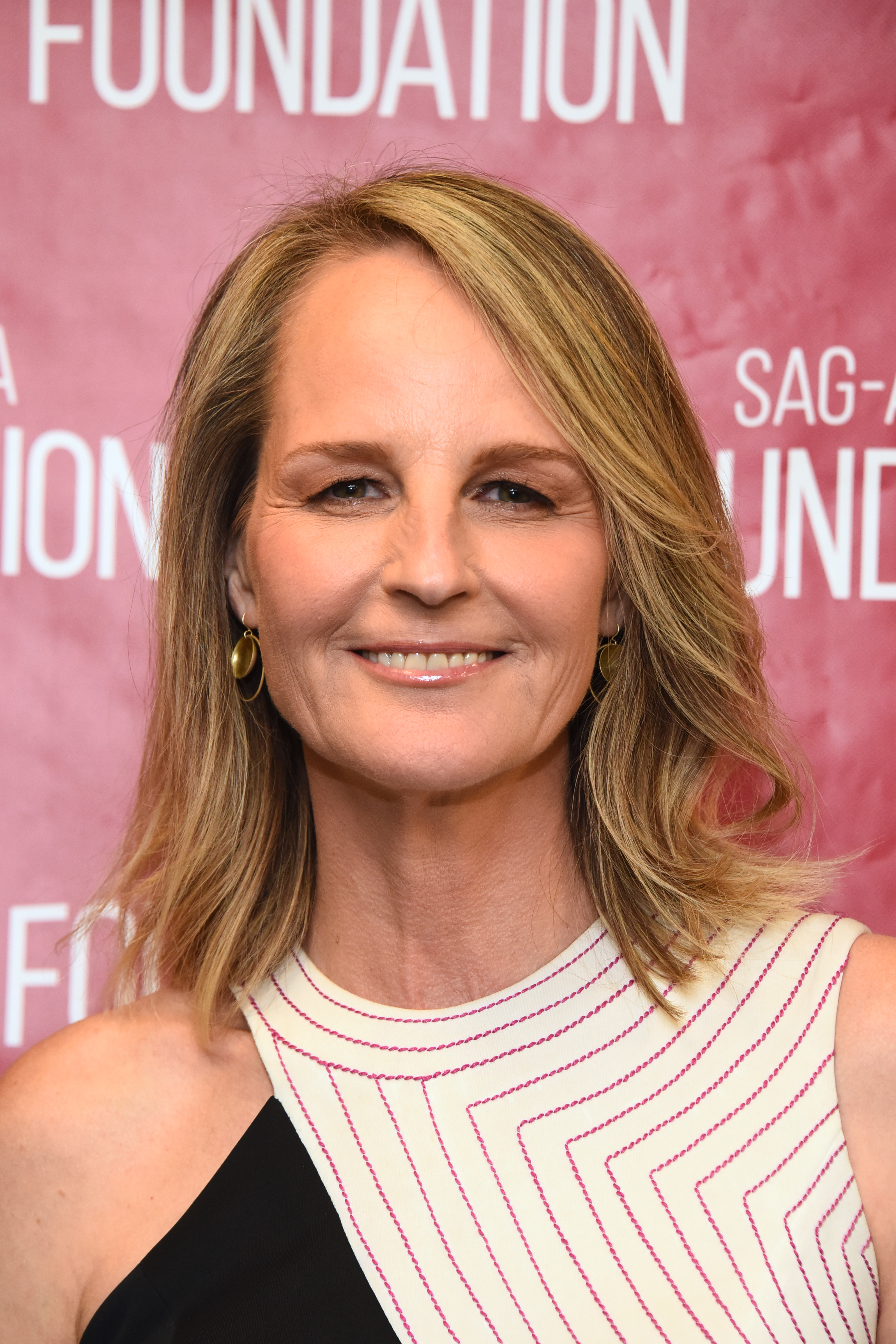 Helen Hunt en las conversaciones de la SAG-AFTRA Foundation sobre "Mad About You" el 11 de noviembre de 2019 en Los Ángeles, California. | Fuente: Getty Images