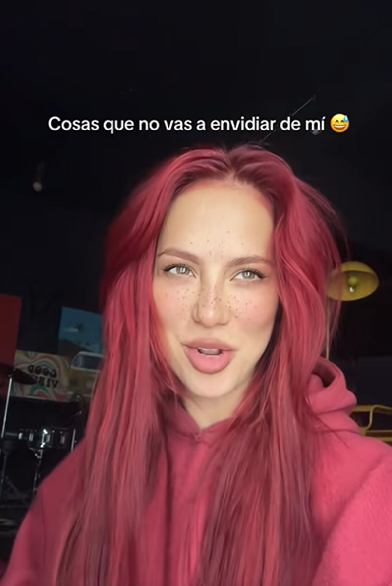 Flor Vigna hablando de su situación de salud en TikTok | Fuente: TikTok/vignaflor