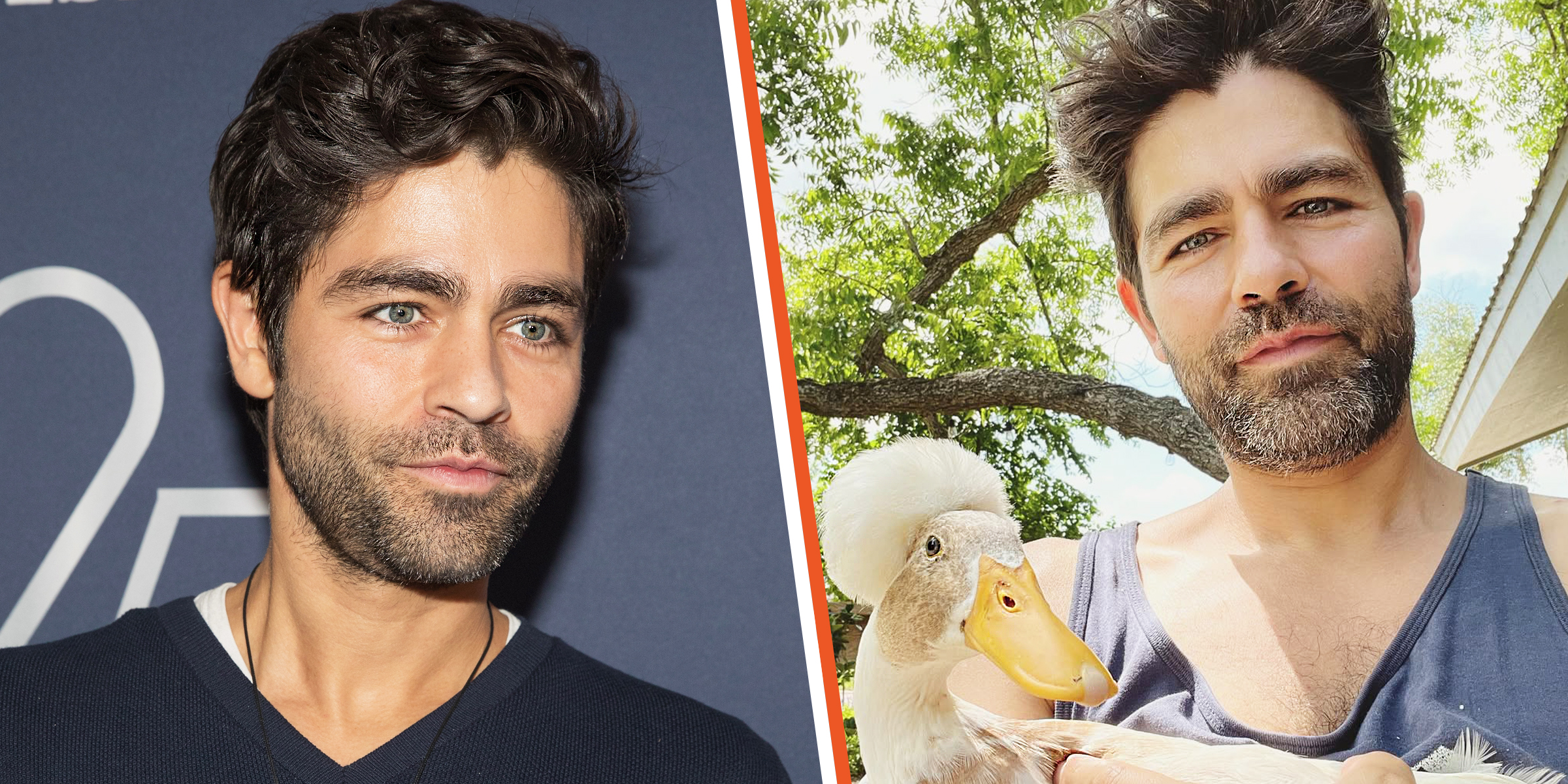 Adrian Grenier. | Fuentes: Getty Images, Instagram/adriangrenier