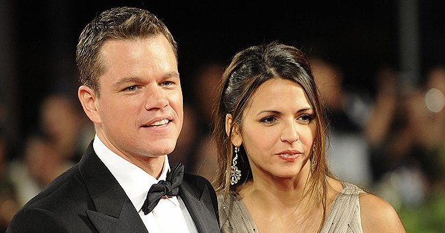 Matt Damon y Luciana Barroso | Foto: Getty Images