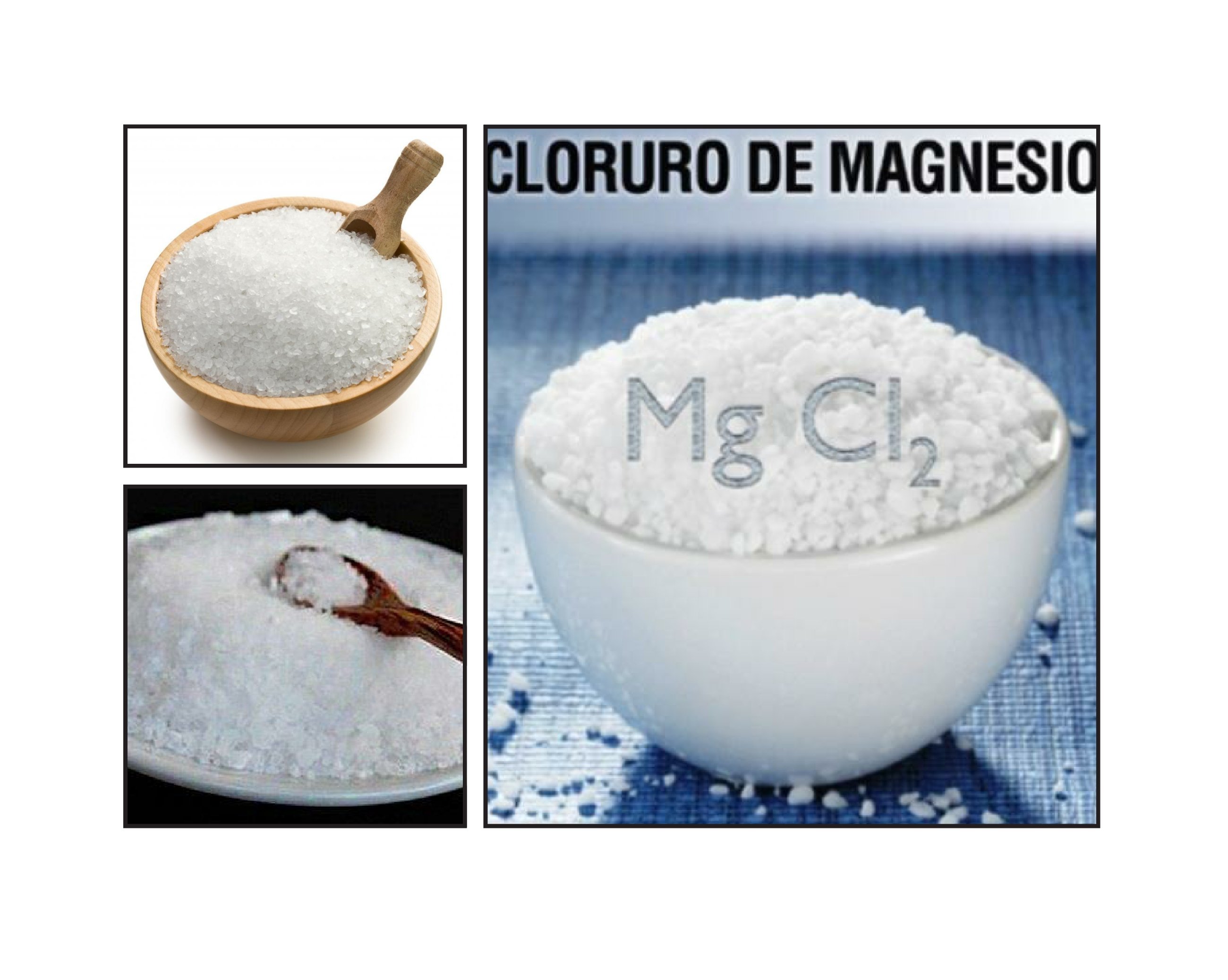 Cloruro de magnesio | Foto: Wikimedia