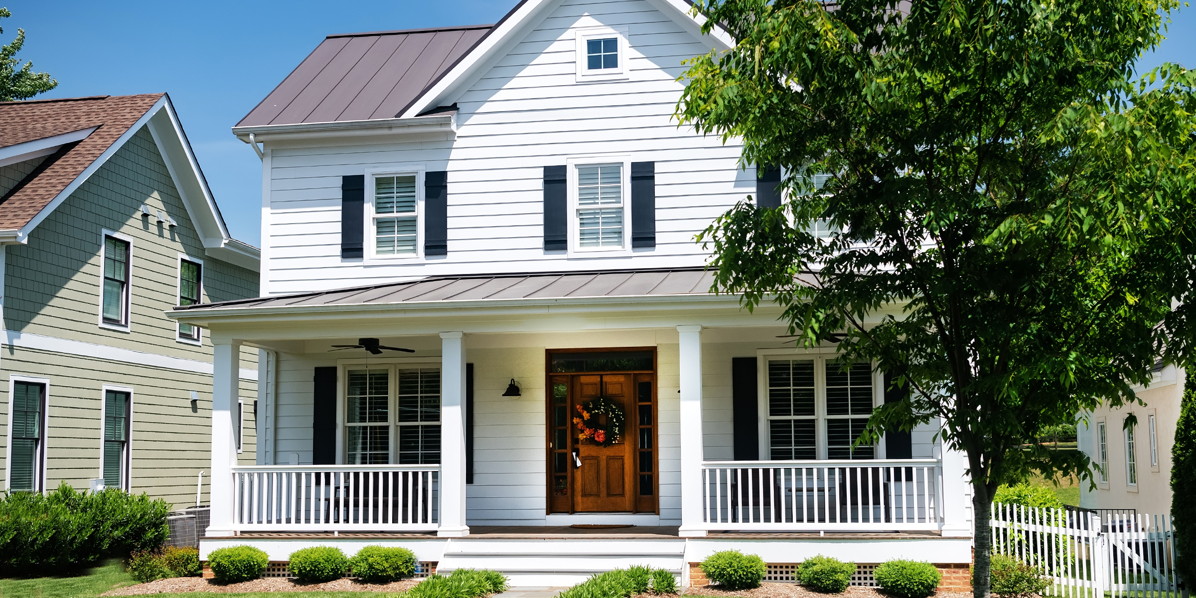 Fachada de una casa | Fuente: Shutterstock