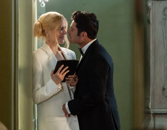 Nicole Kidman y Zac Efron durante una escena de "A Family Affair", fechada el 1 de julio de 2024 | Fuente: Instagram/nicolekidman