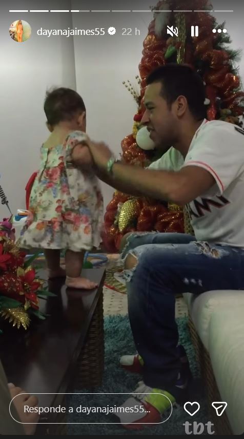 Martín Elías y su hija Paula Elena | Instagram/dayanajaimes55