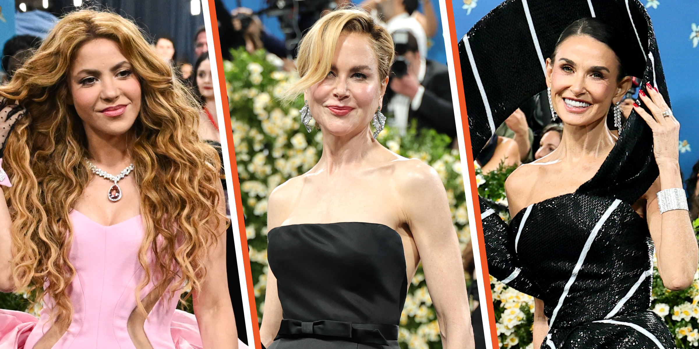 Shakira | Nicole Kidman | Demi Moore | Fuente: Getty Images