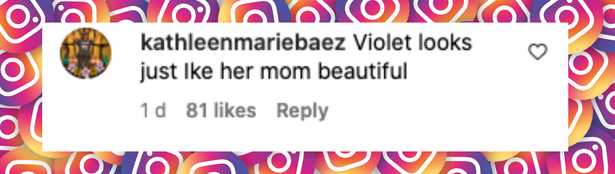 Comentario de un fan sobre Violet Affleck y Jennifer Garner, publicado el 16 de marzo de 2025: "Violet luce como su mamá, hermosa". | Fuente: Instagram/backgrid_usa
