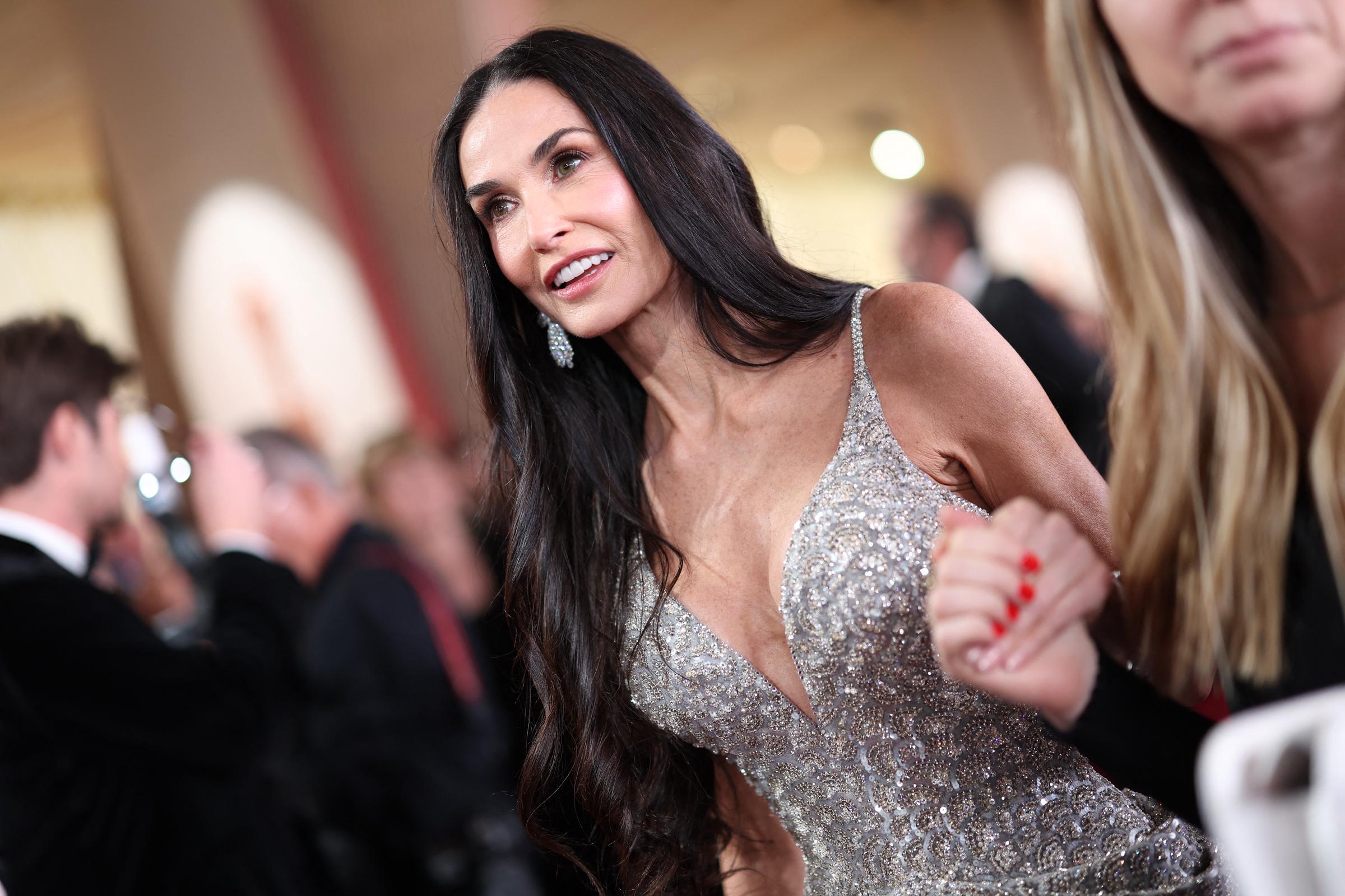 Demi Moore en la 97ª edición de los Oscar en el Dolby Theatre el 2 de marzo de 2025 | Fuente: Getty Images