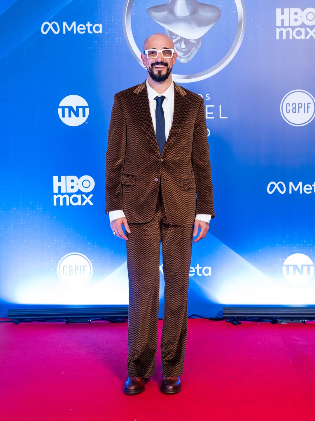 Abel Pintos en la alfombra roja de los Premios Gardel 2026 | Fuente: Instagram/revistacaras
